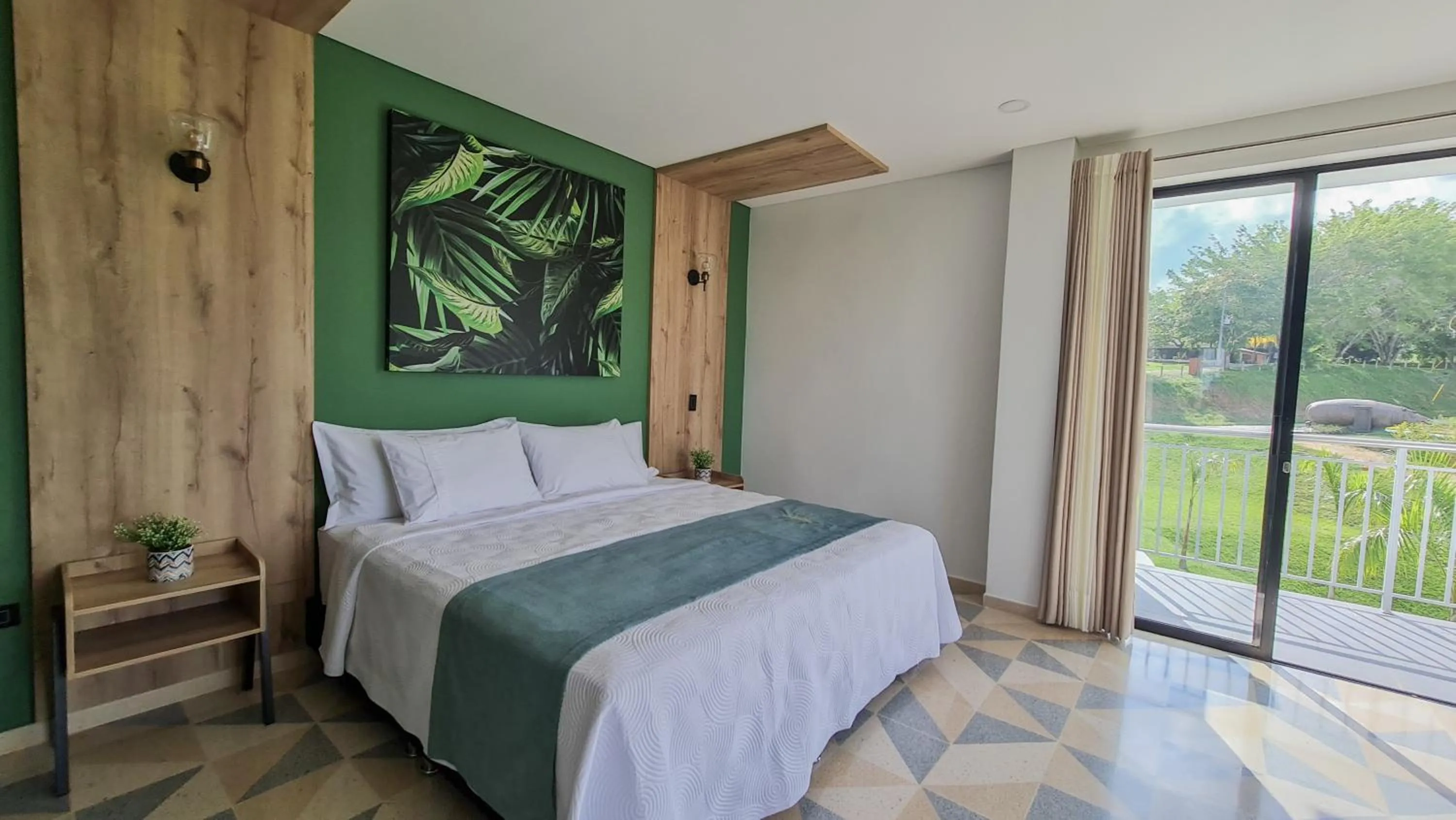 Bed in Hotel Arbóreo Doradal