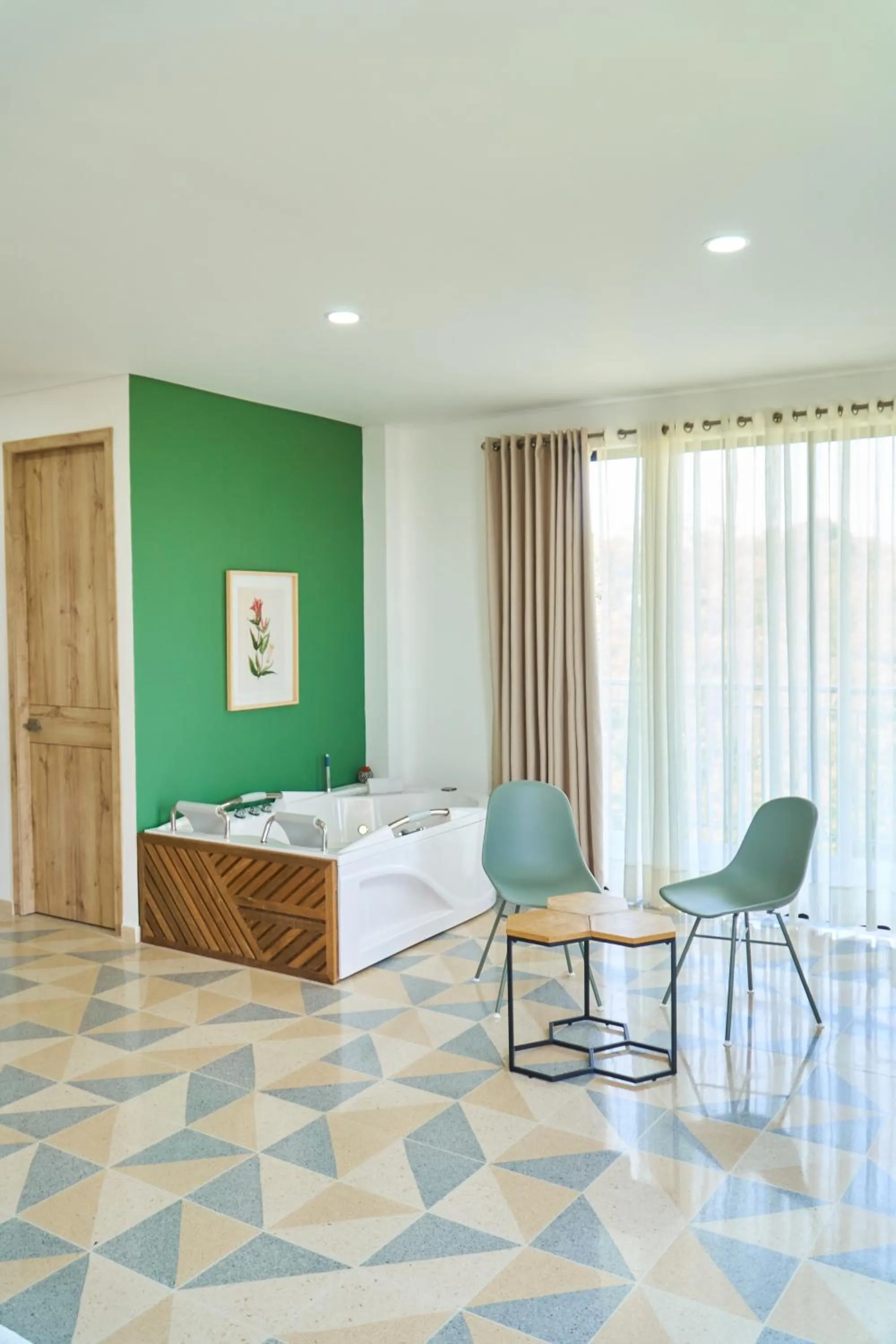 Seating area, Bed in Hotel Arbóreo Doradal