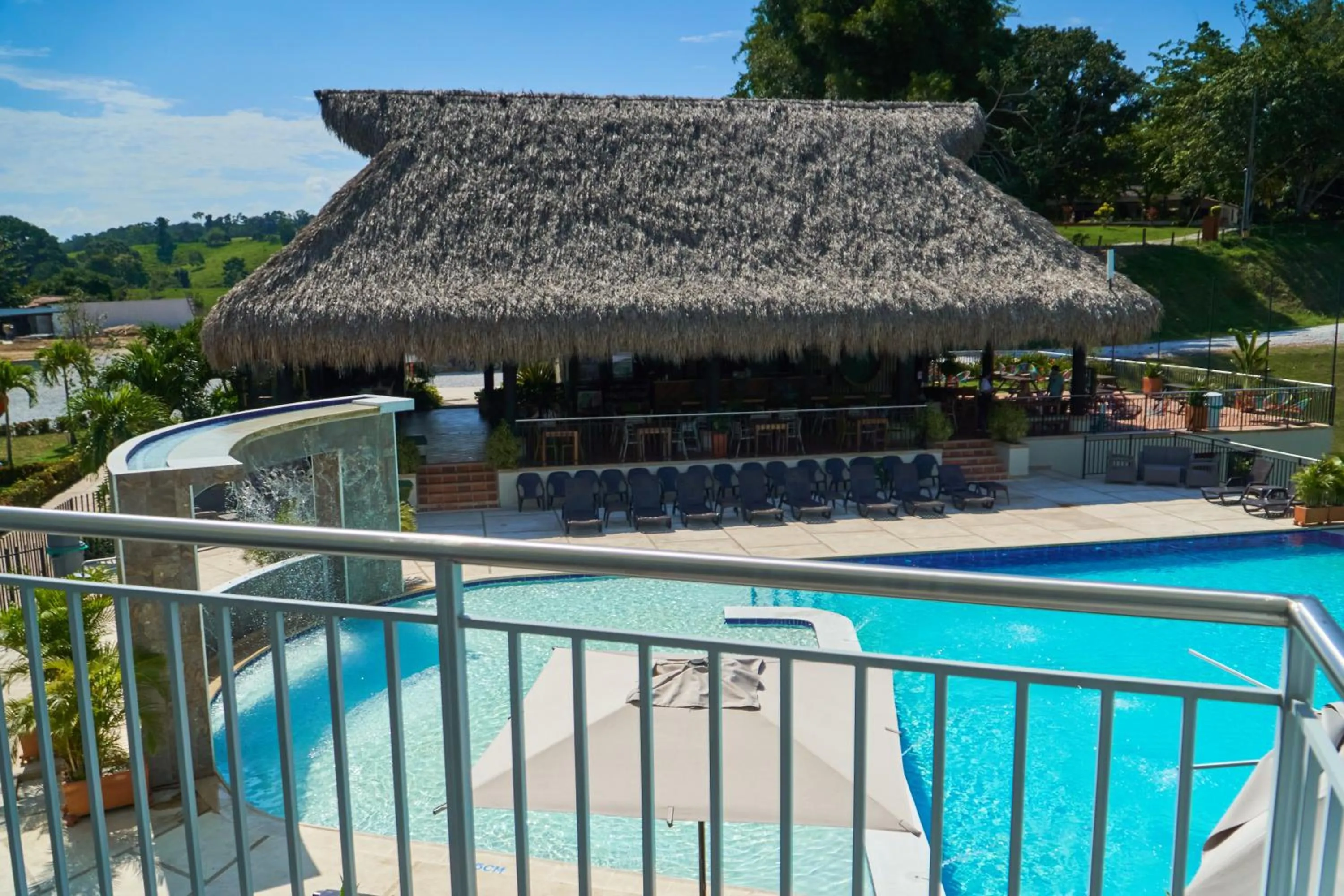 Pool view in Hotel Arbóreo Doradal