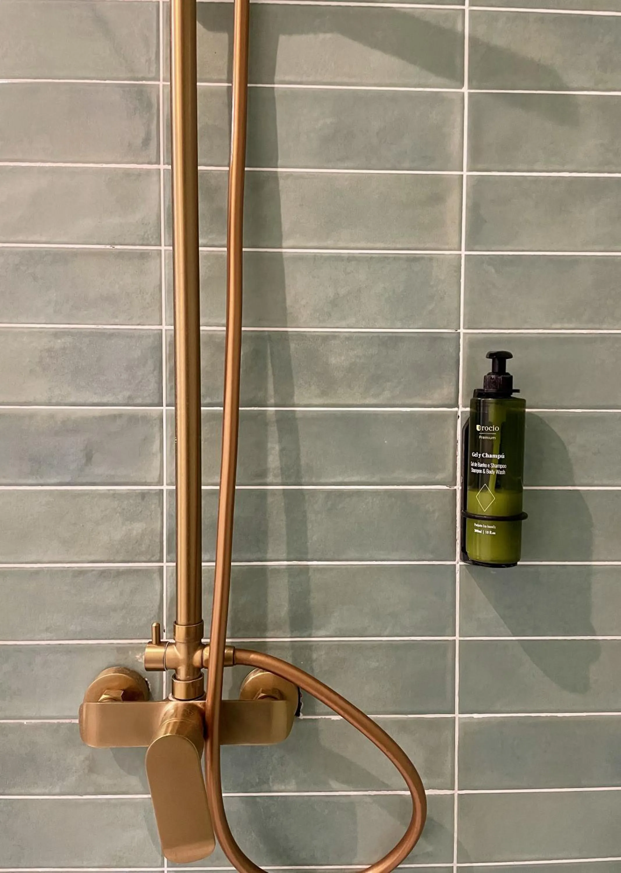 Shower in Hotel La Mota by Punta25 Hotels Group