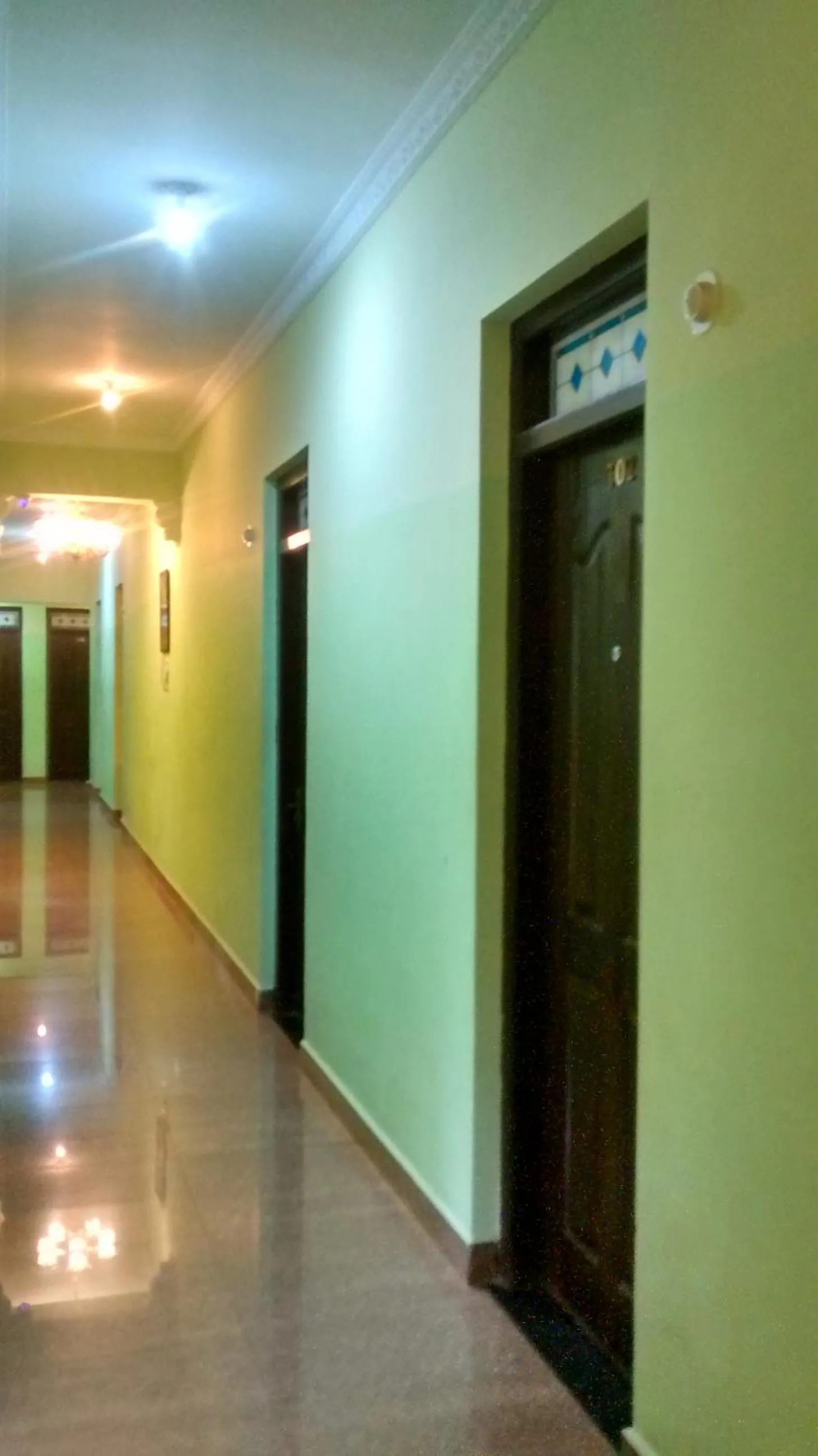 Floor plan in Ocean Crest Hotel