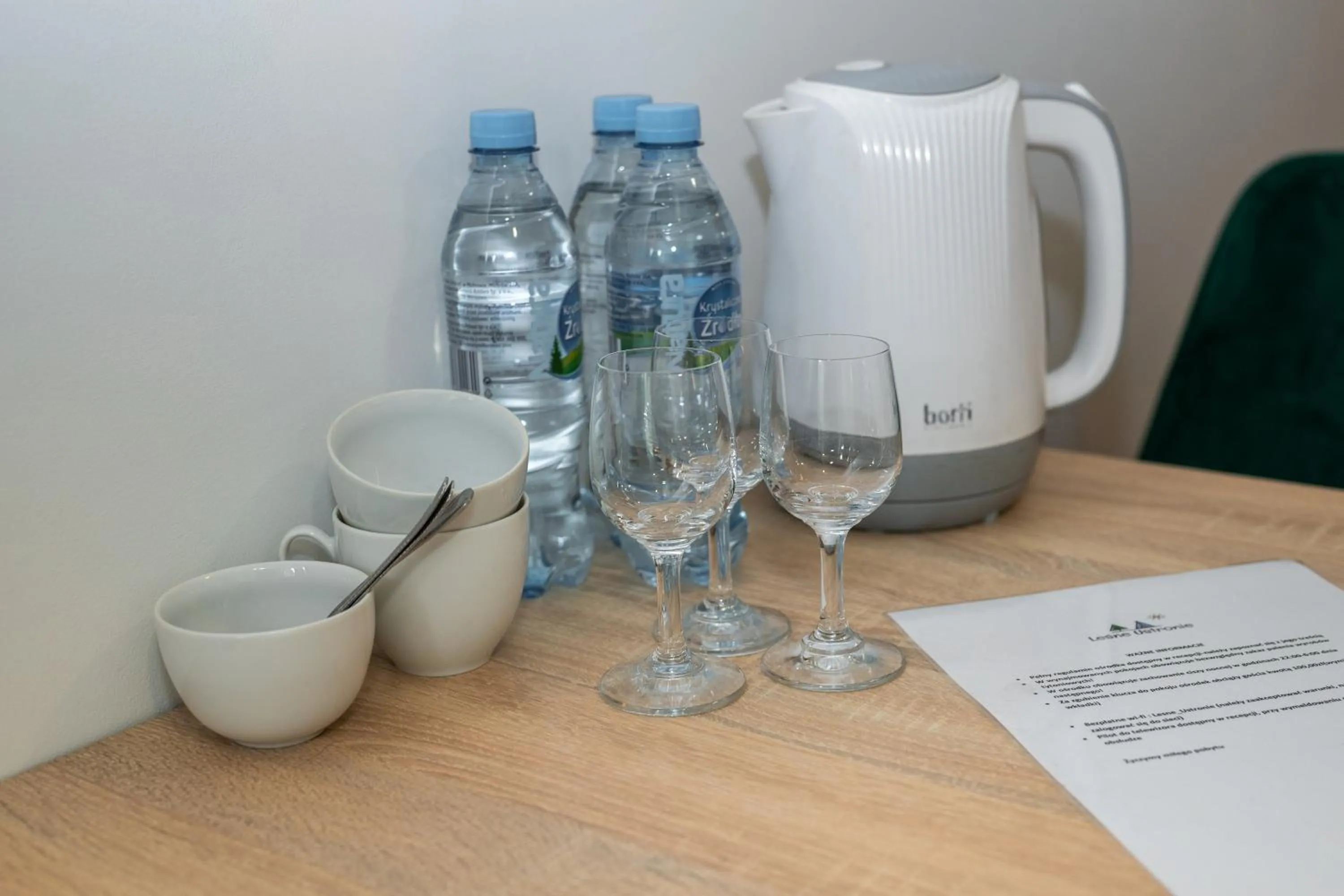 Coffee/tea facilities in Ośrodek Wypoczynkowy Leśne Ustronie