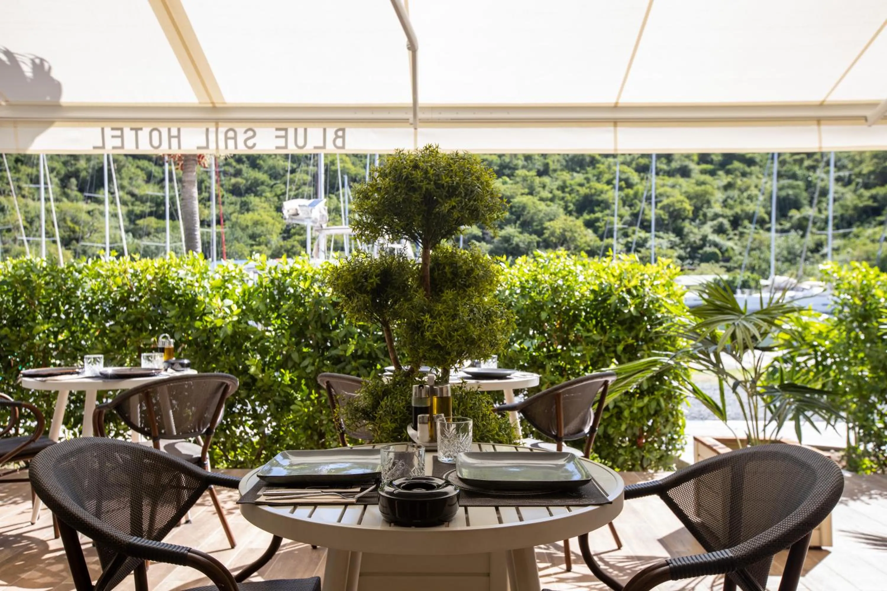 Restaurant/places to eat in Blue Sail Hotel