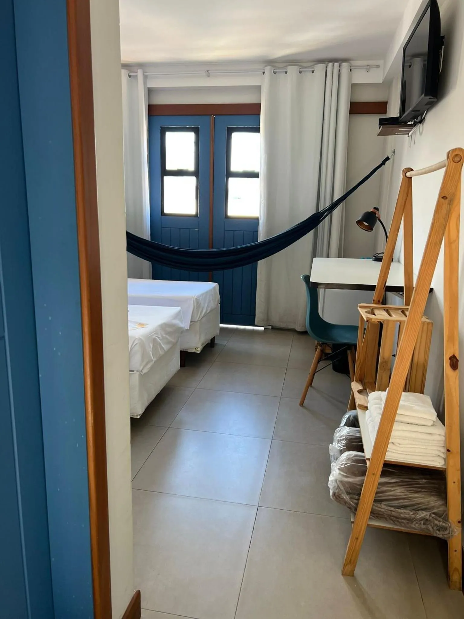 TV and multimedia, Bed in Pousada VilaZinha