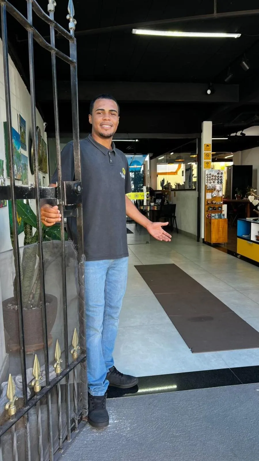 Lobby or reception in Pousada VilaZinha