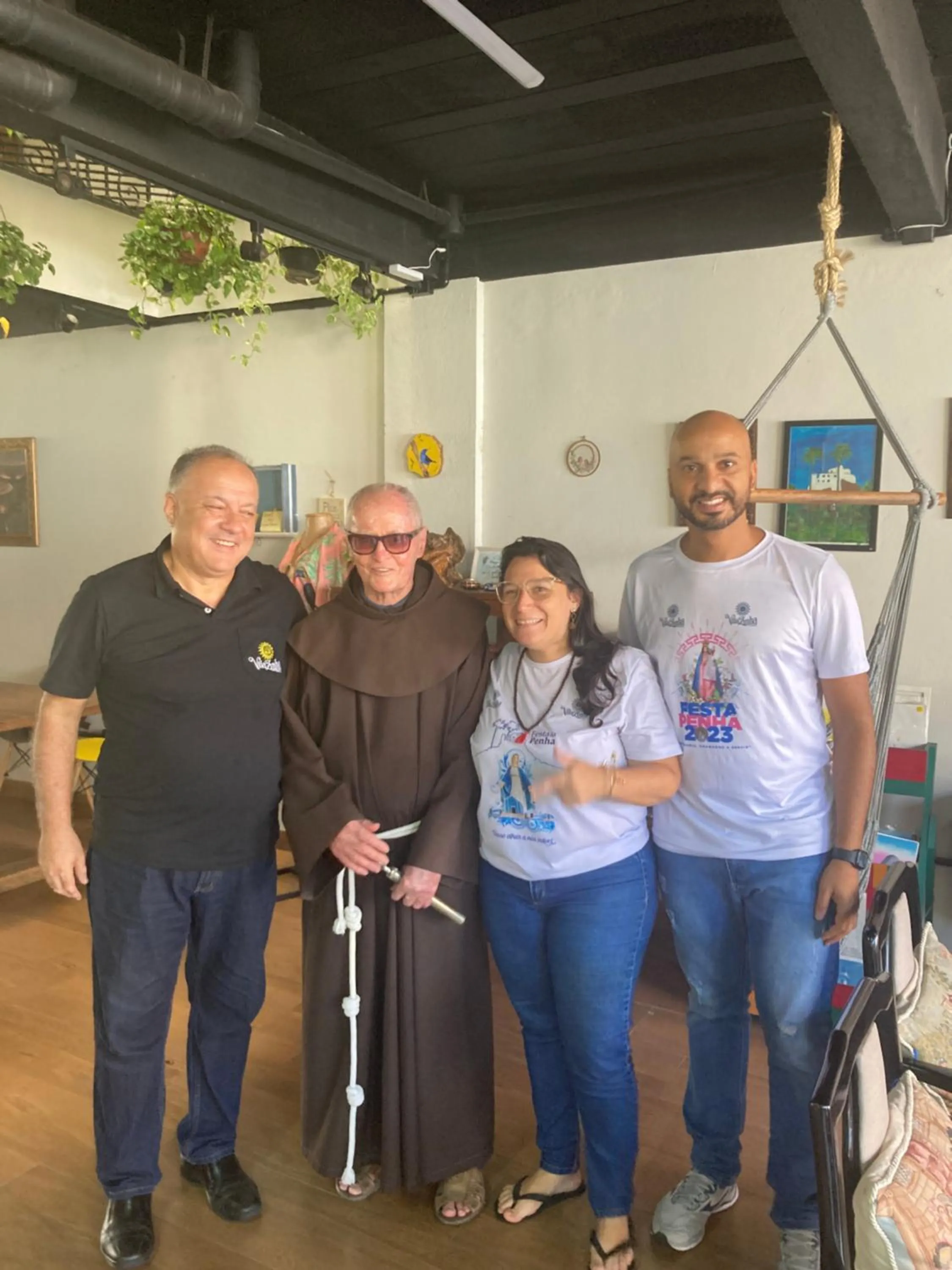 group of guests in Pousada VilaZinha