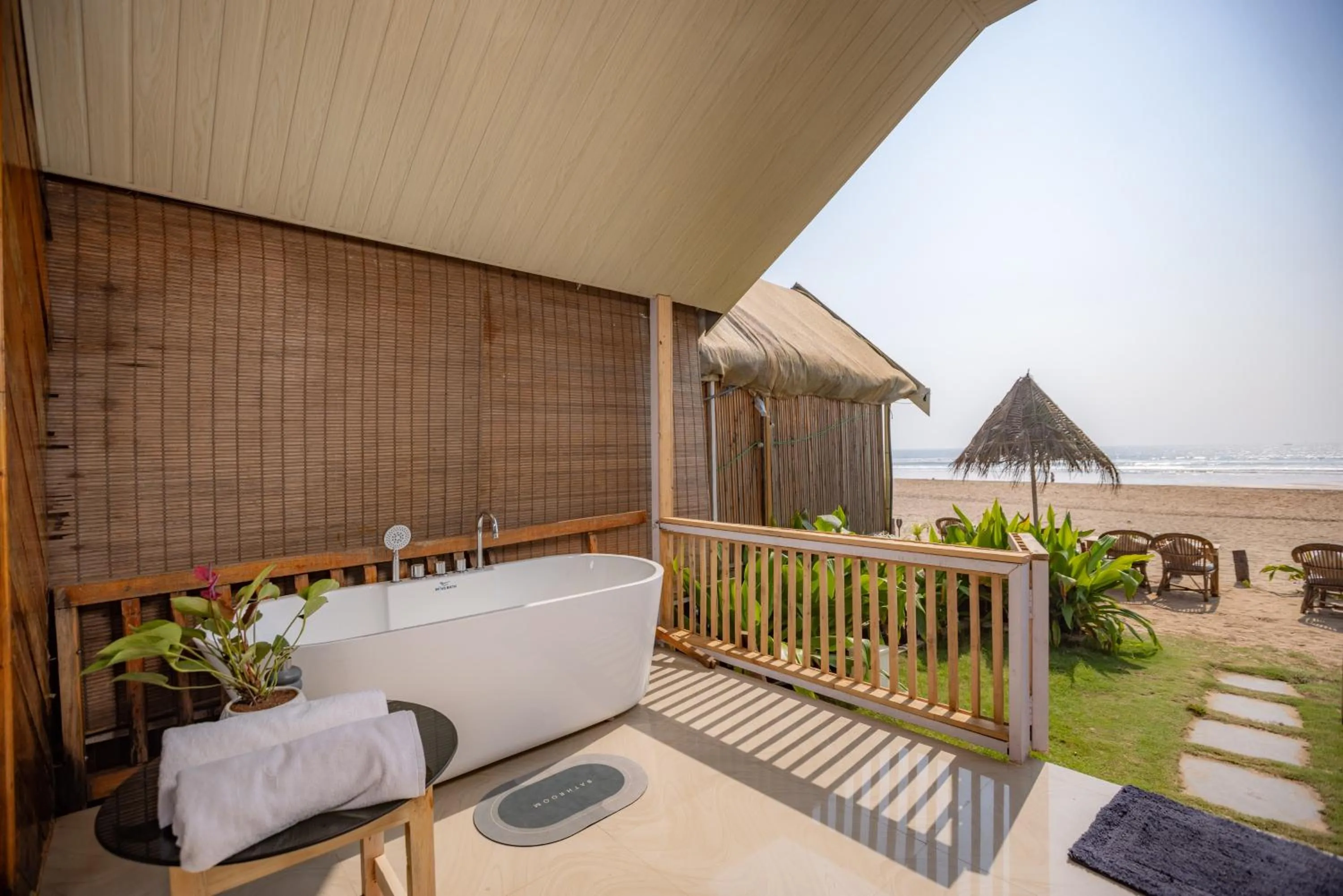 Balcony/Terrace in DucknChill-Agonda