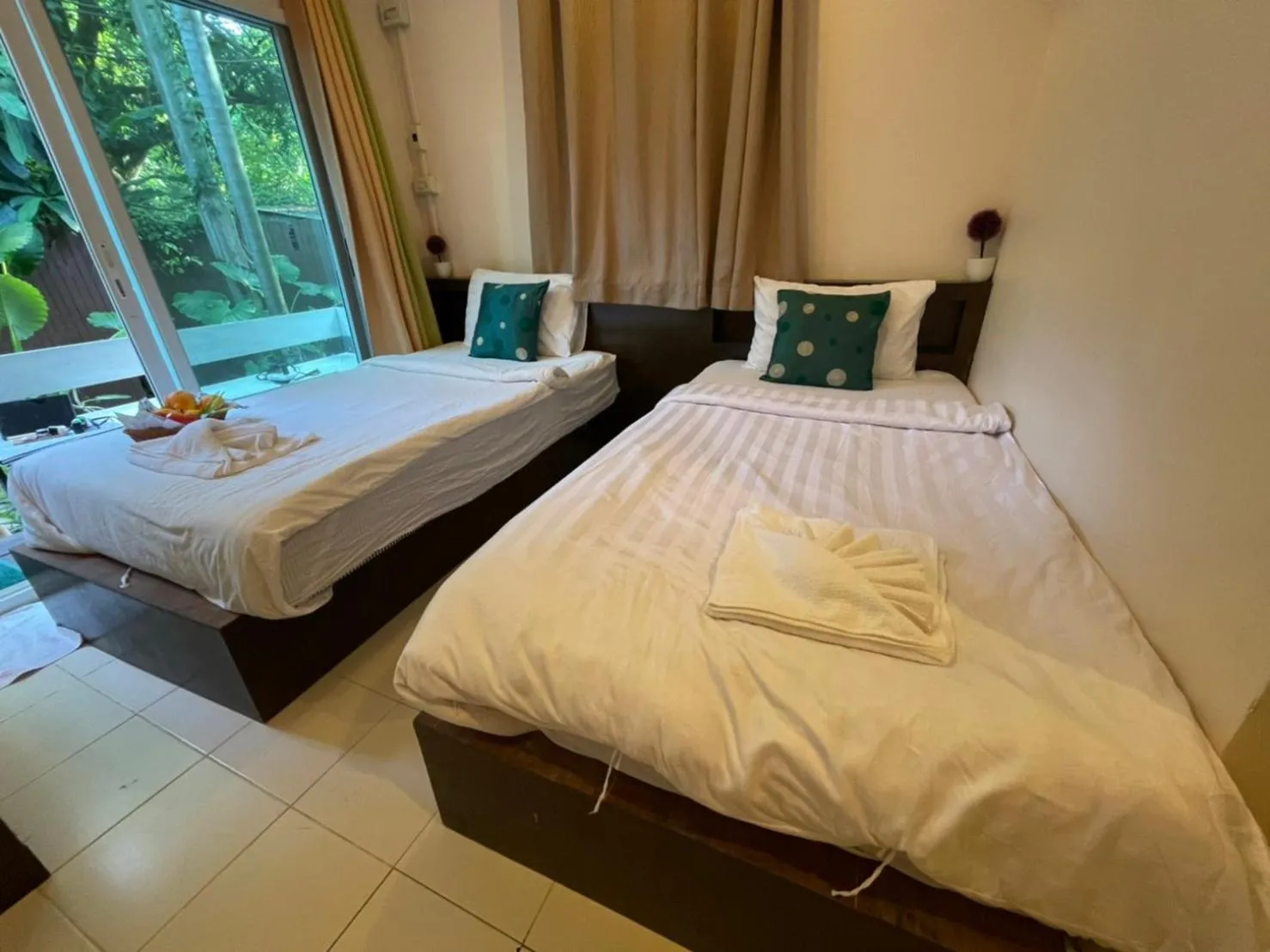 Bed in KK Lipe Resort