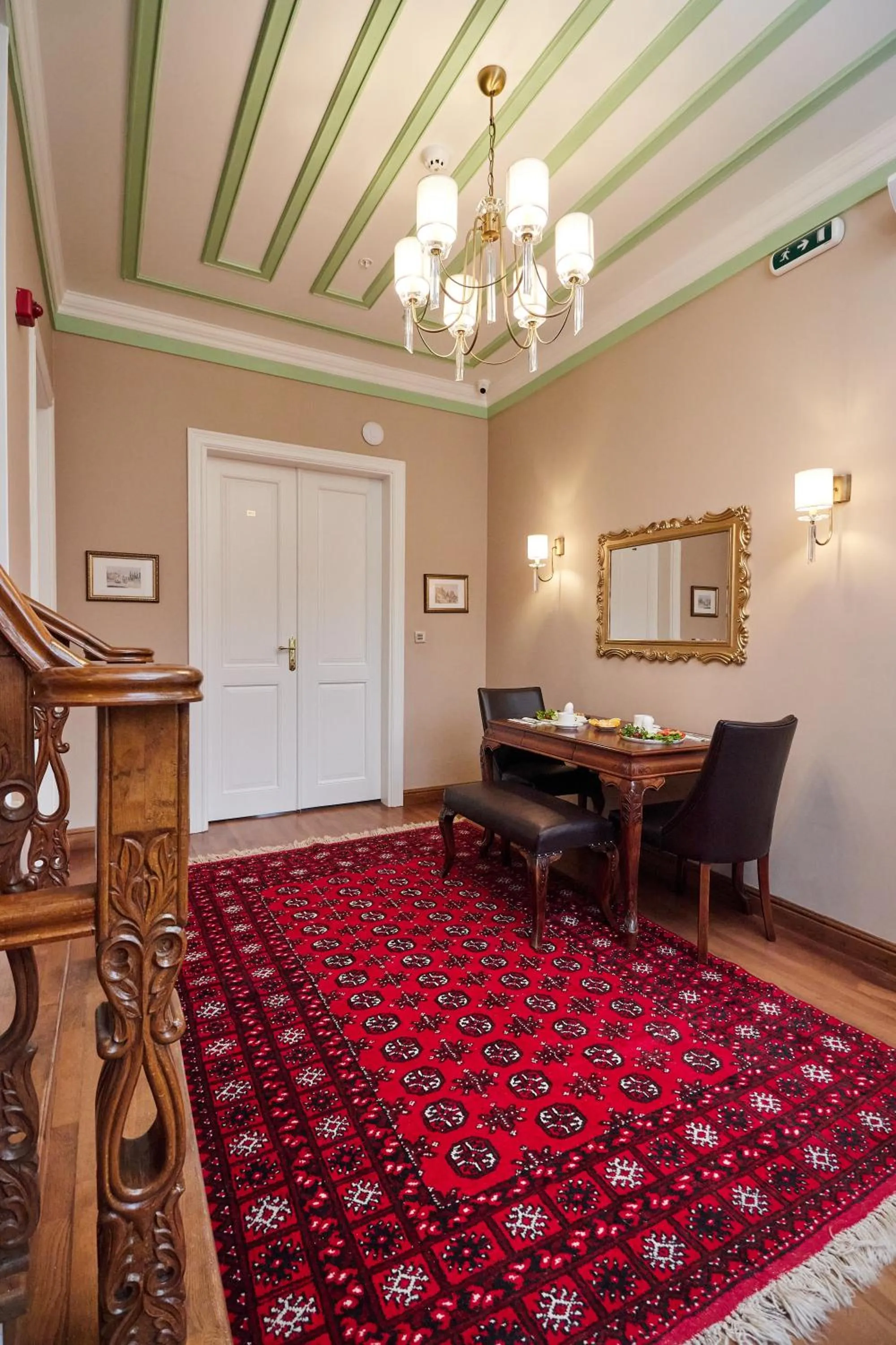 Seating area in White Palace Old City Boutique Hotel