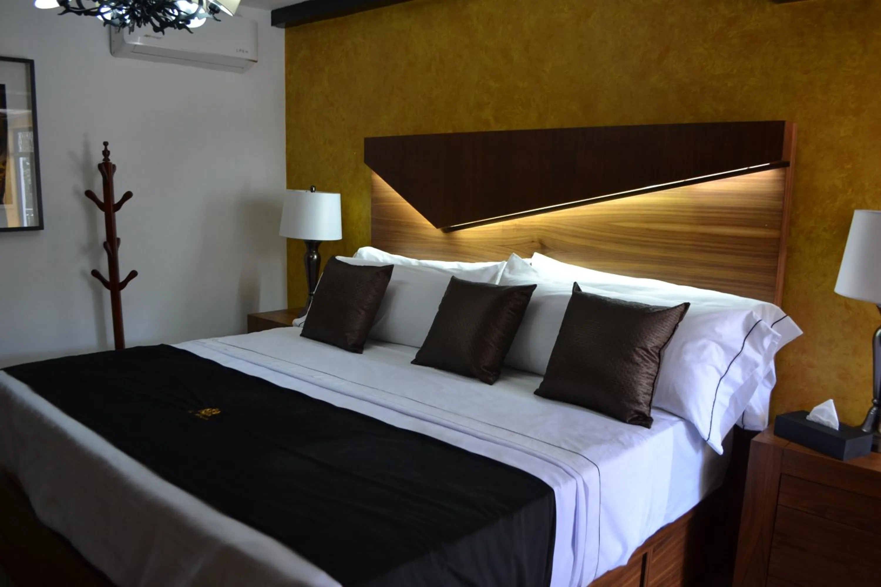 Bed in Hotel Boutique La Mansión Guadalajara