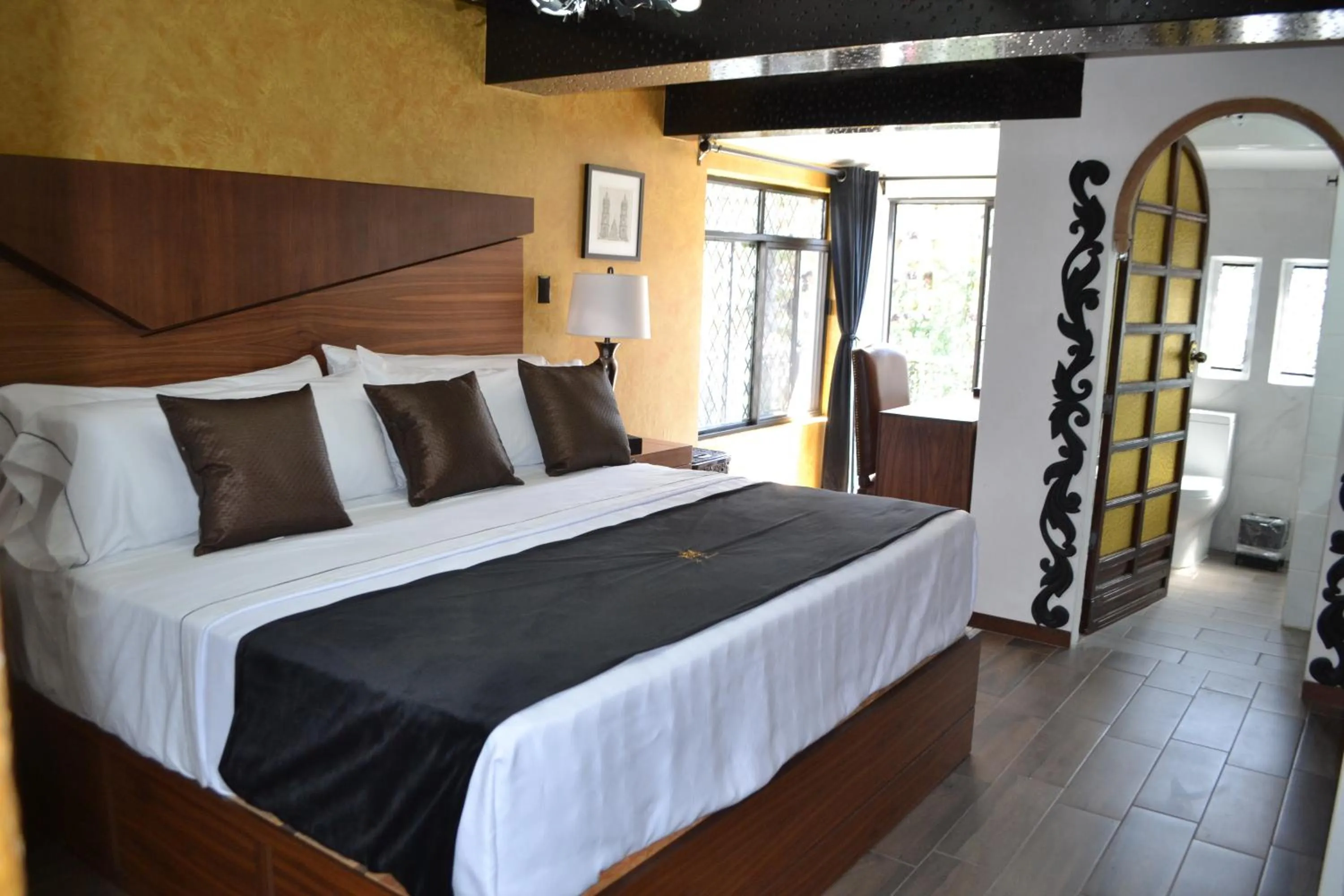 Bed in Hotel Boutique La Mansión Guadalajara