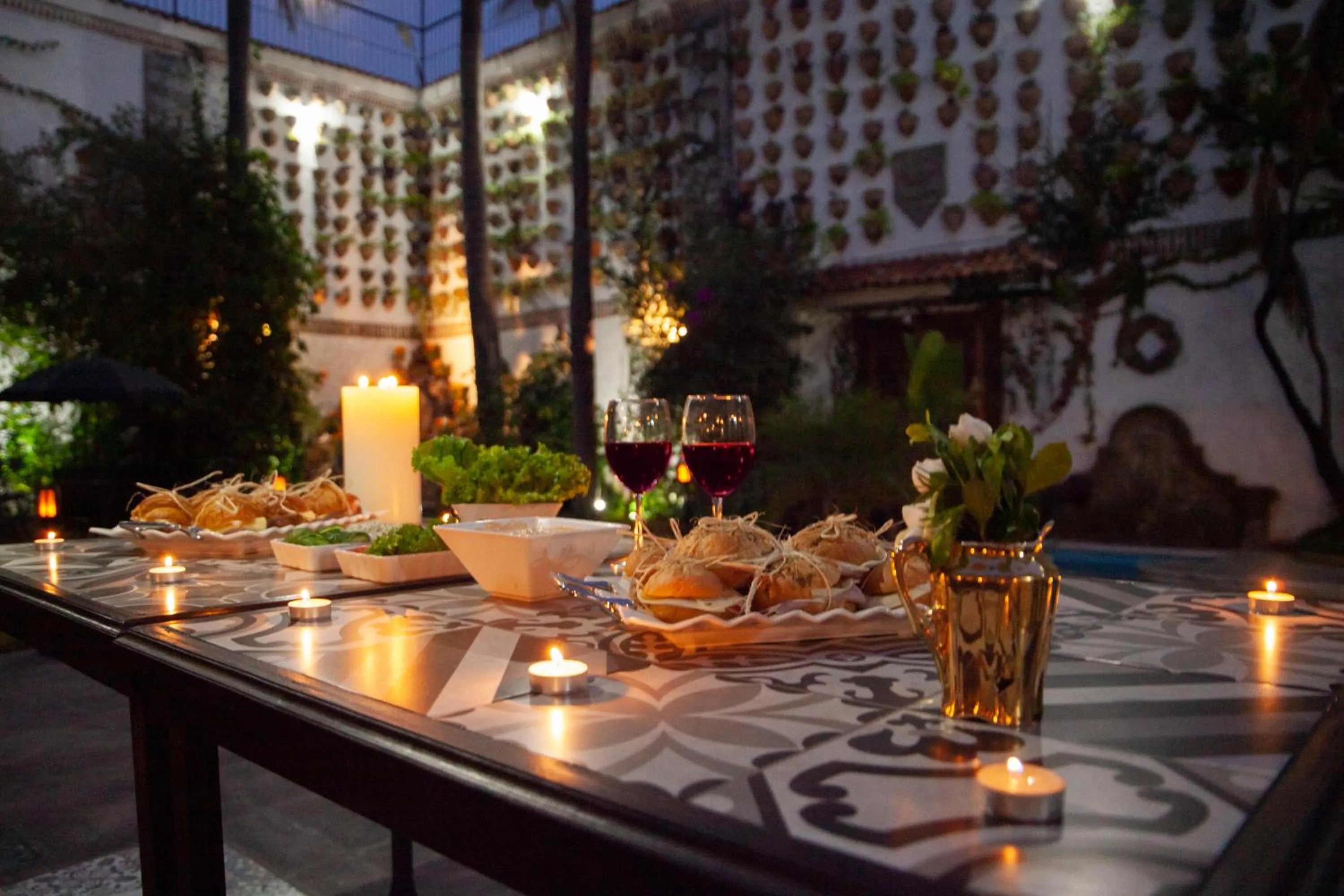 Food and drinks in Hotel Boutique La Mansión Guadalajara