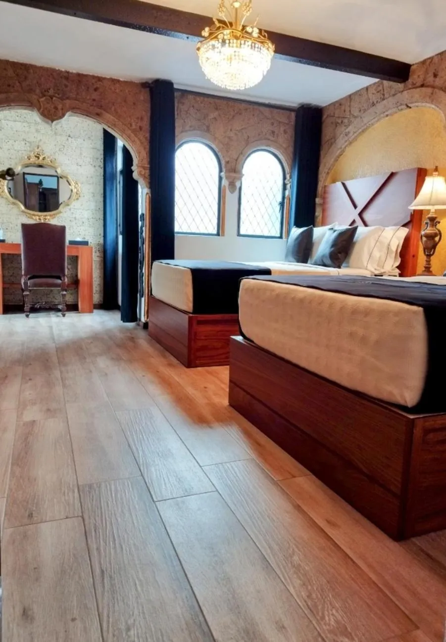 Bed in Hotel Boutique La Mansión Guadalajara