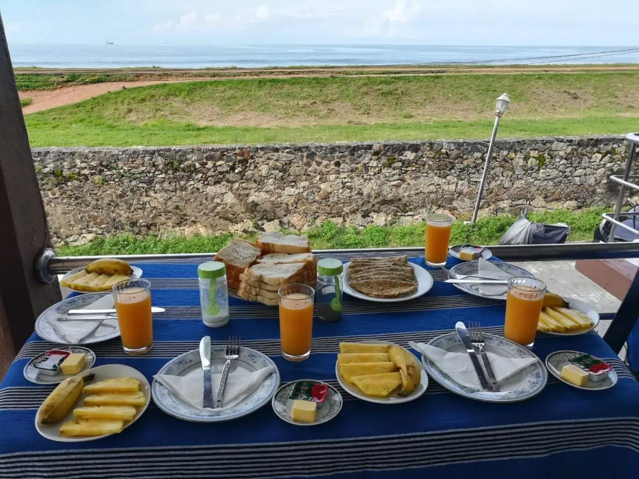 Food in Rampart View Guesthouse