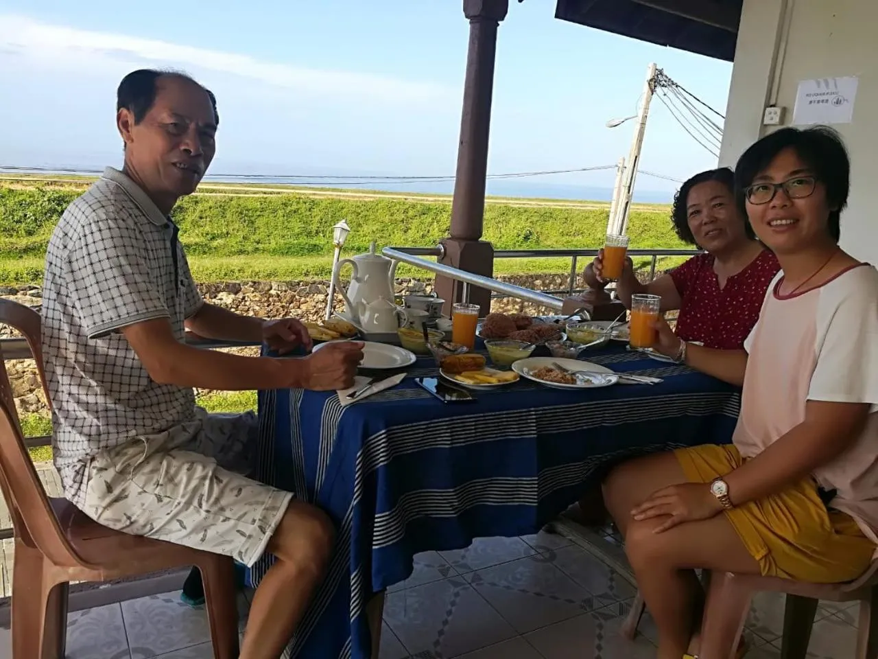 Breakfast in Rampart View Guesthouse