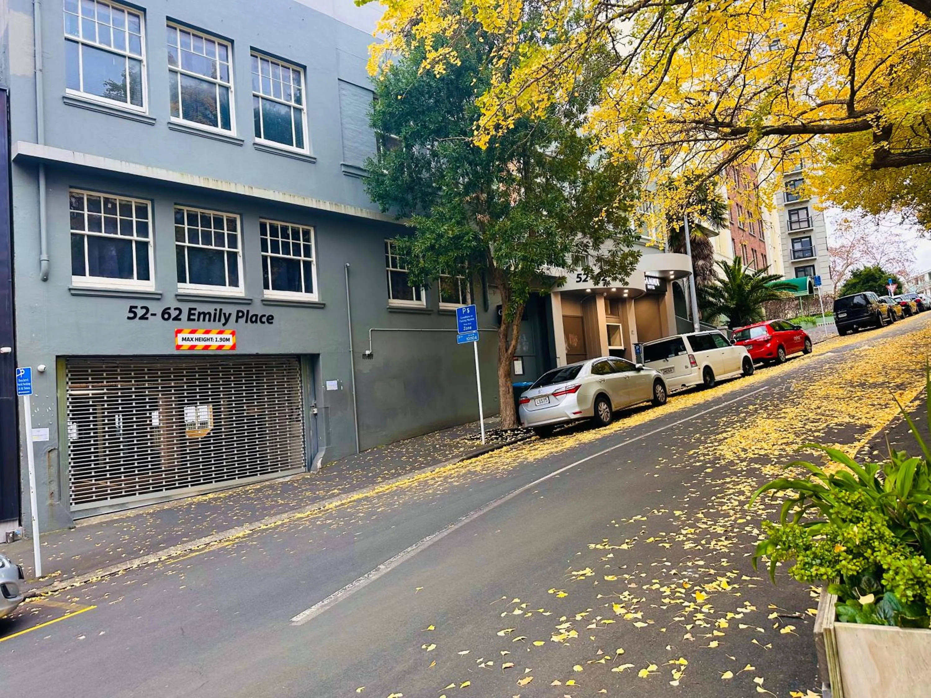 Parking in Gamma Hotel