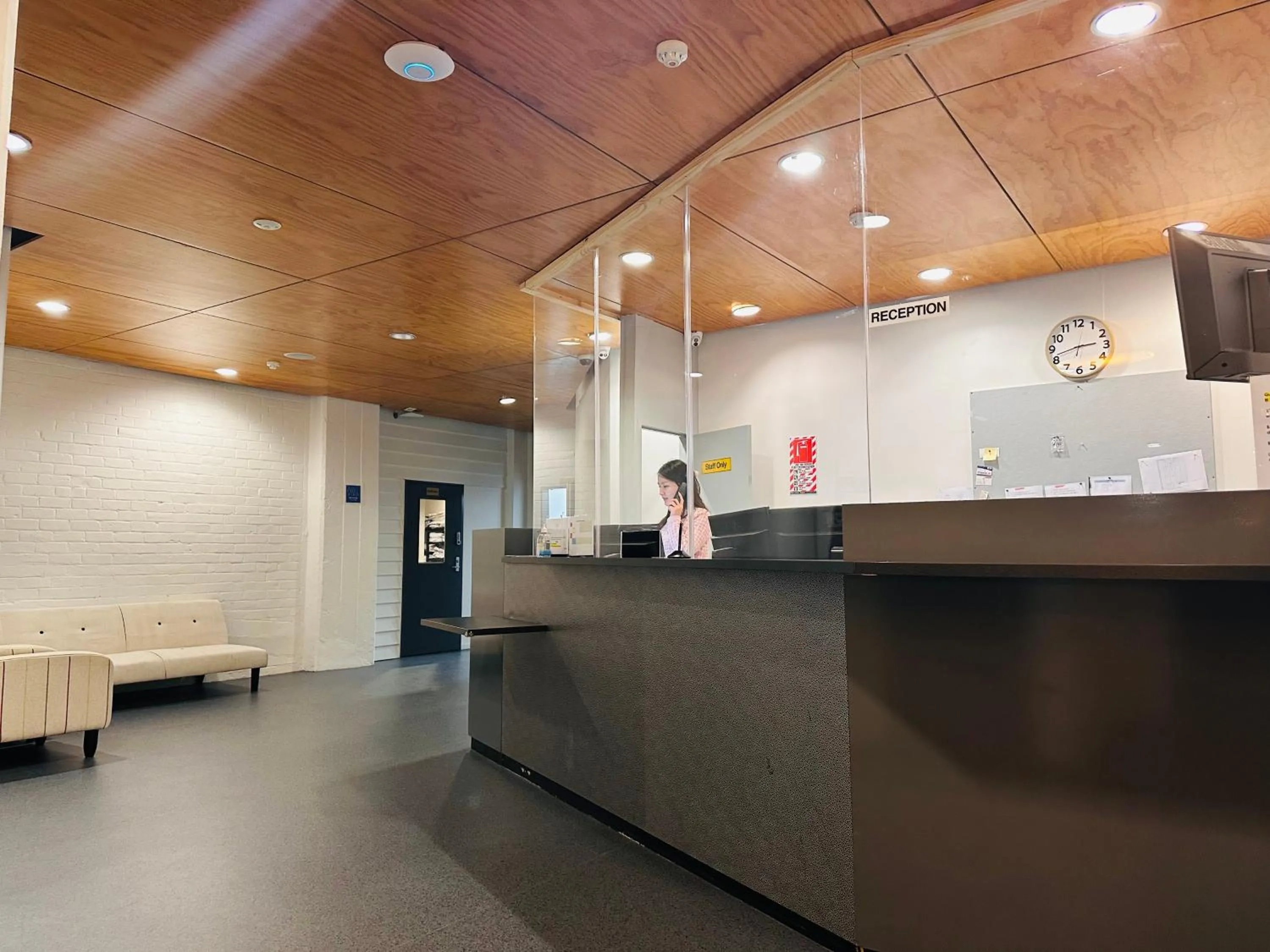 Lobby or reception in Gamma Hotel