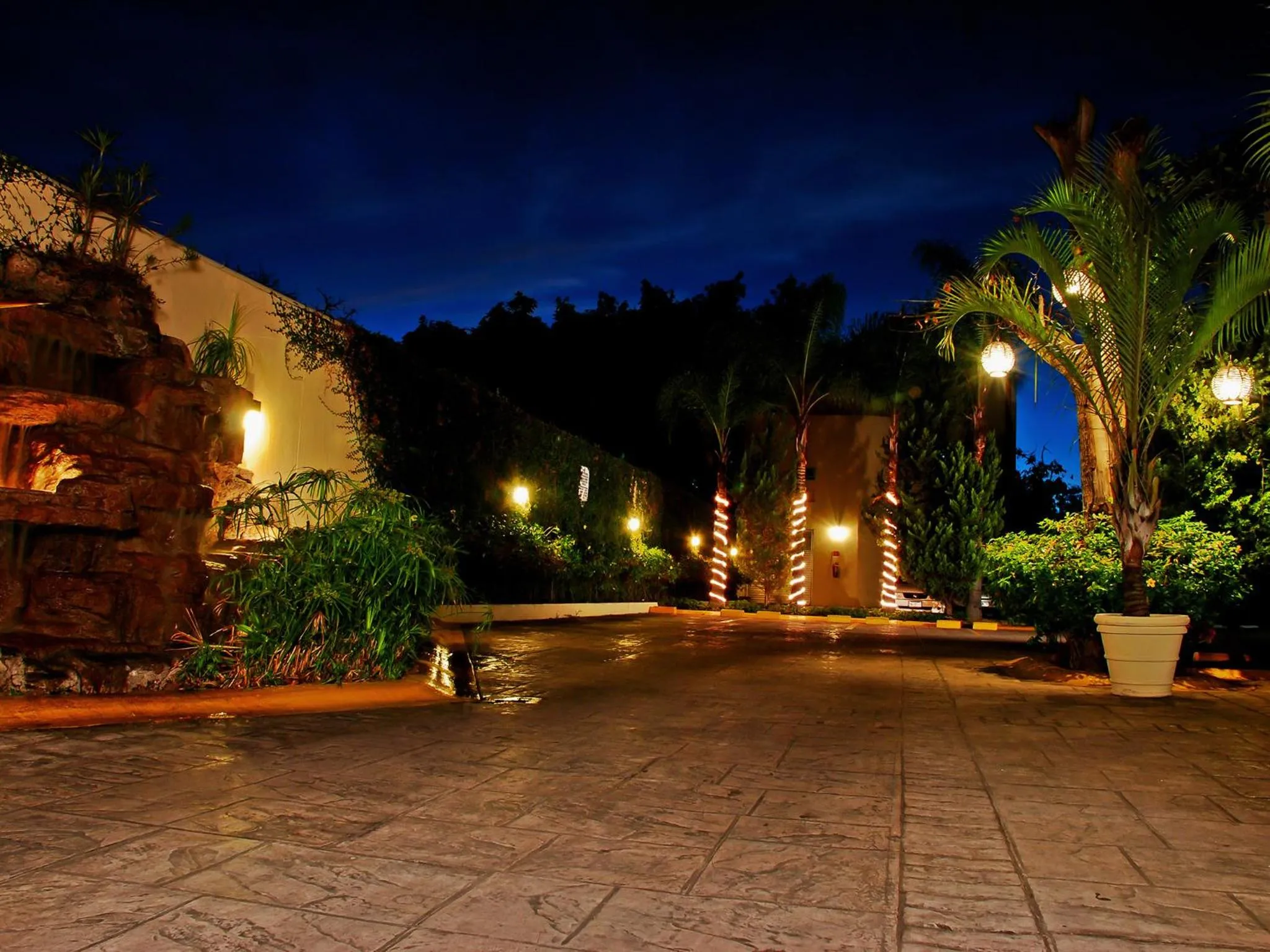 Patio in Áurea Hotel and Suites