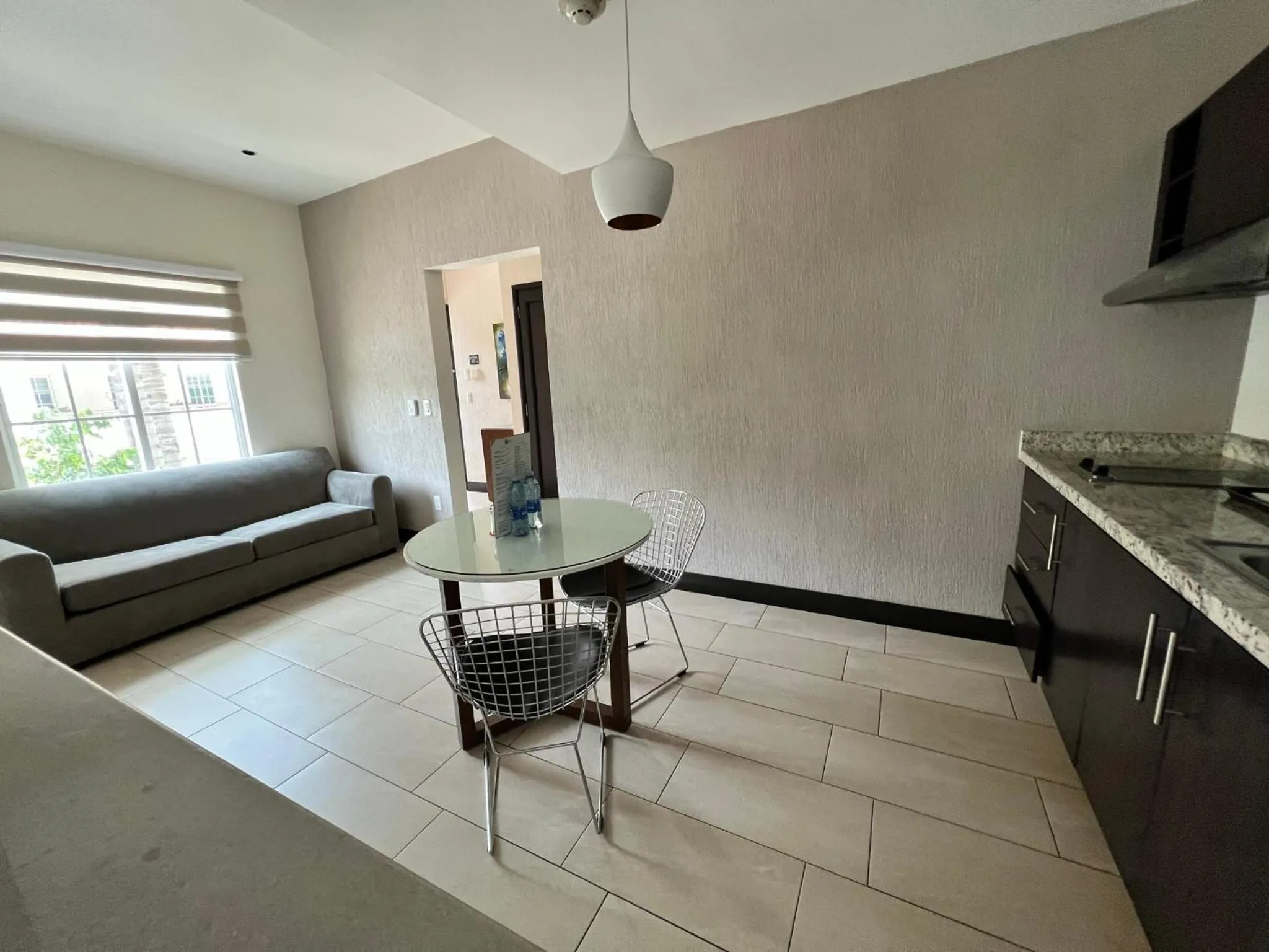 Kitchen or kitchenette in Áurea Hotel and Suites