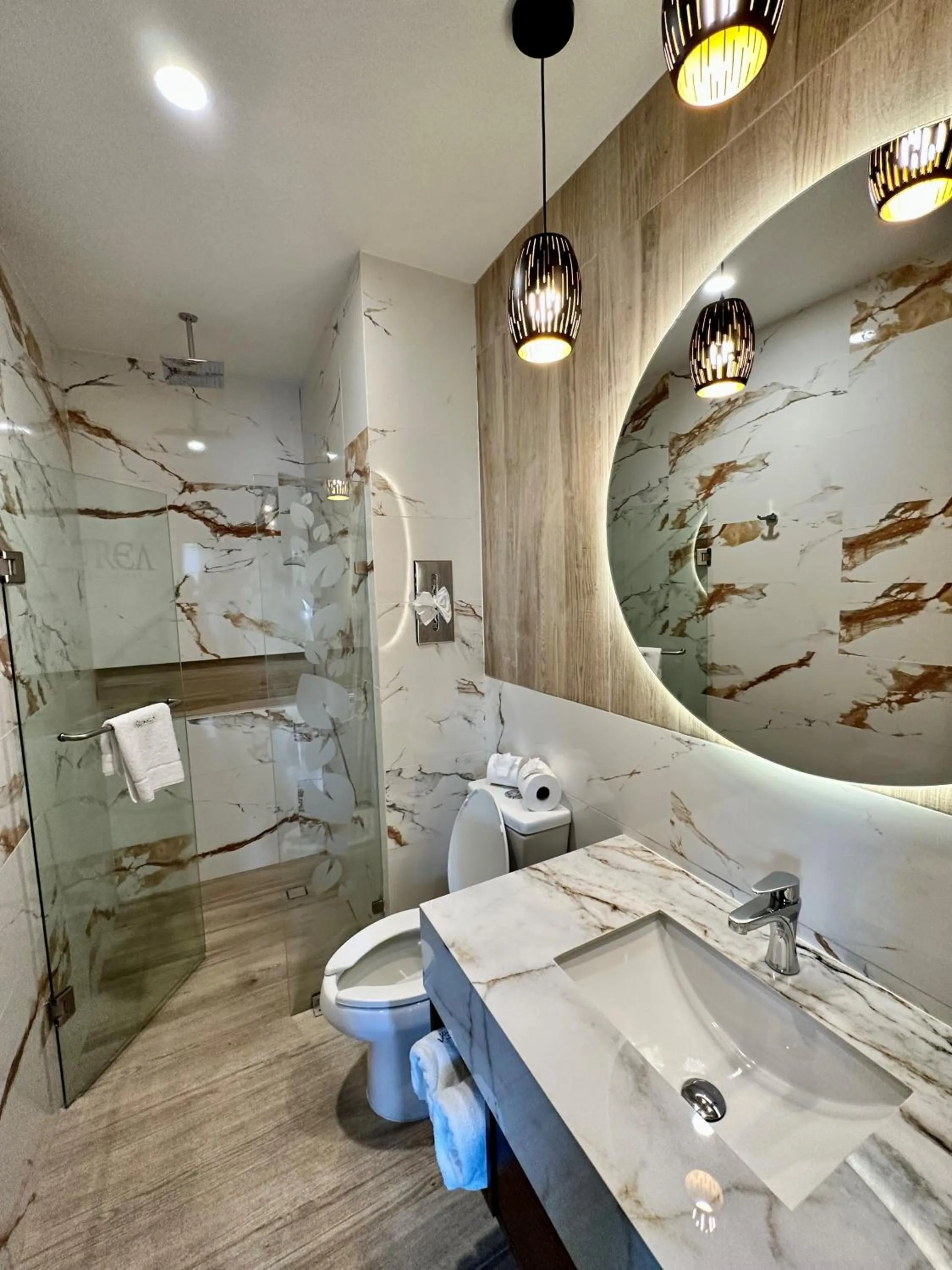 Bathroom in Áurea Hotel and Suites