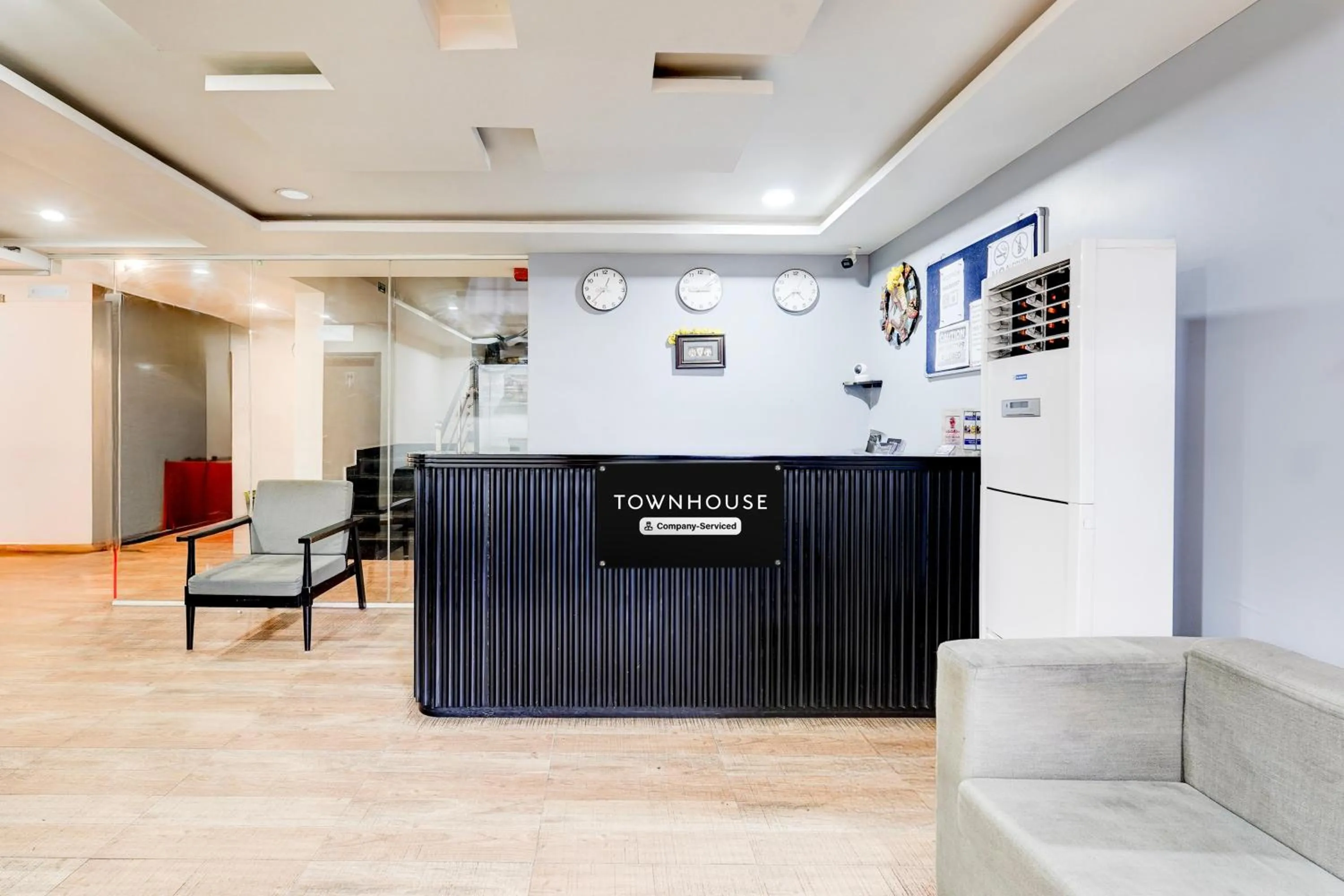 Lobby or reception in Super Townhouse Tirupati