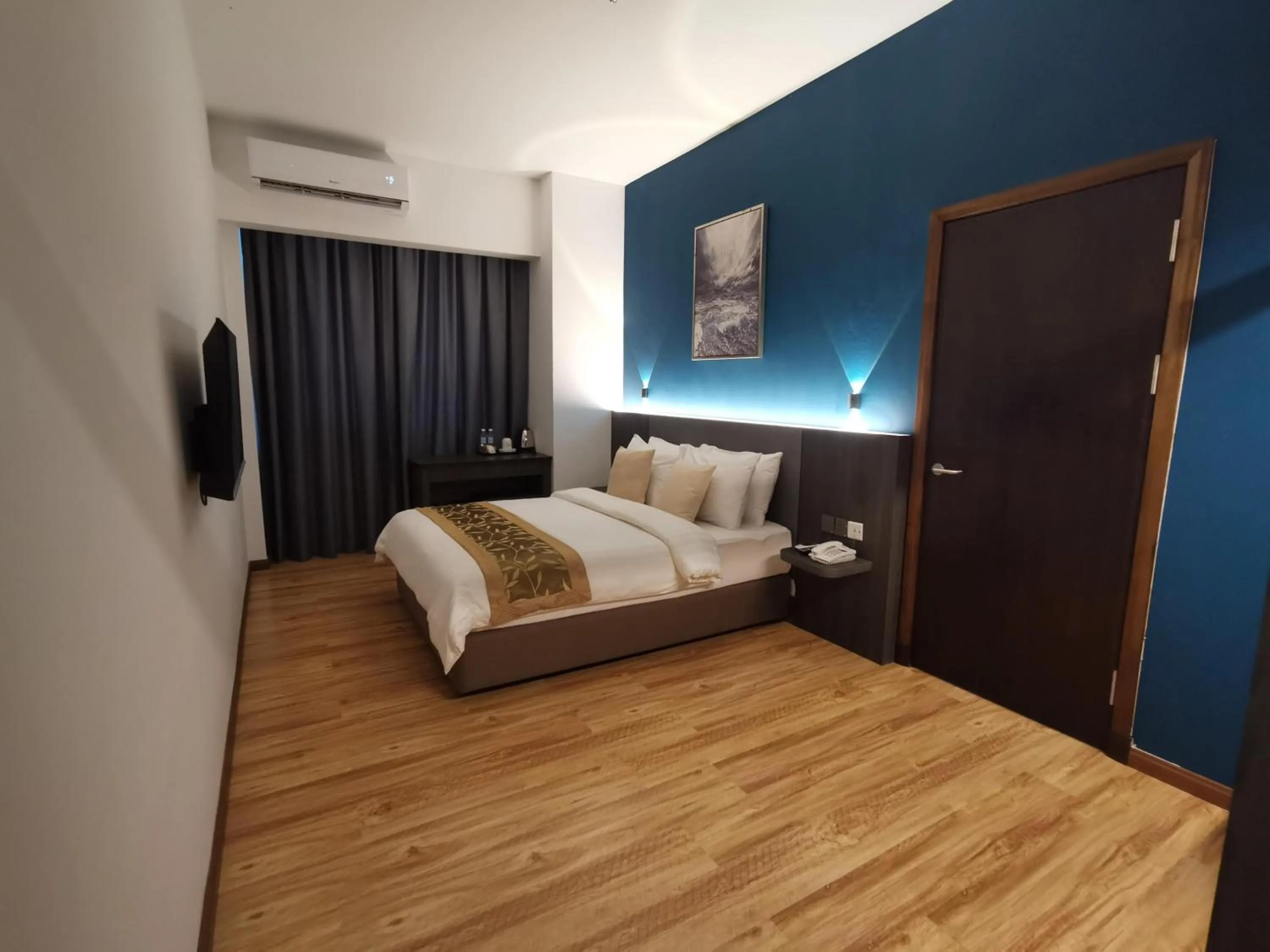 Bed in Sentral View Hotel Bintulu