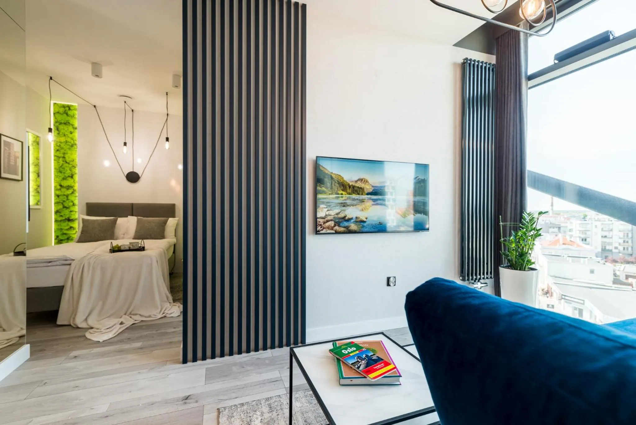 Bed in Q18 ApartHotel