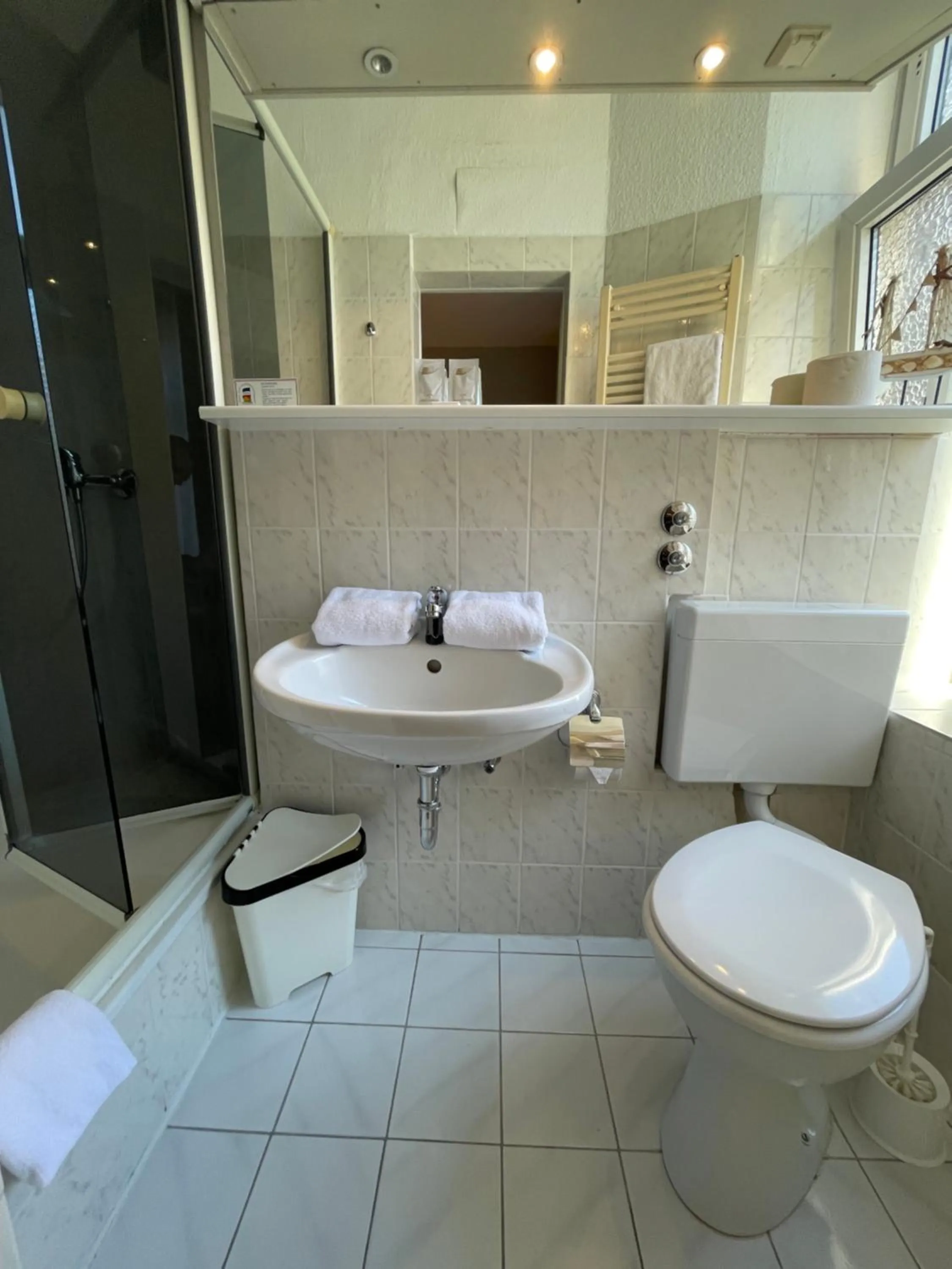 Bathroom in Hotel Hanseatic