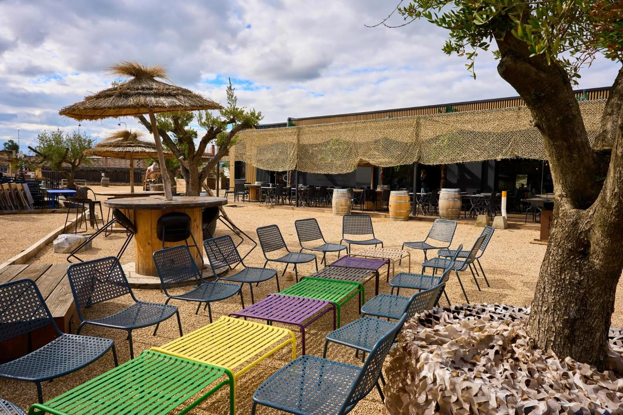Patio in In Jungle Hôtel