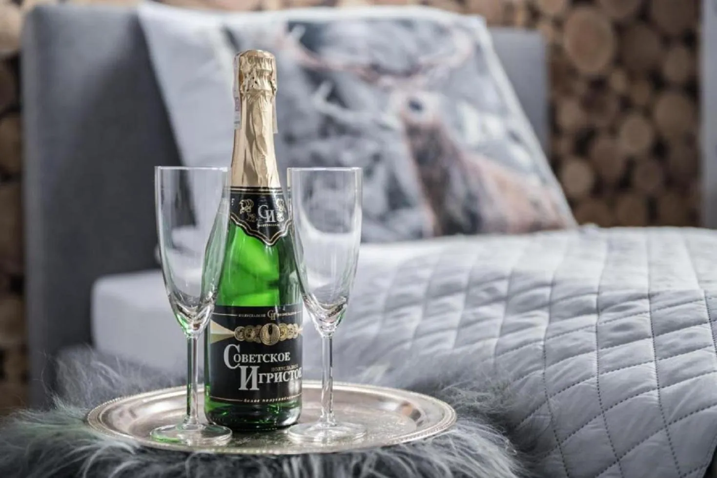 Photo of the whole room in Biały Jeleń z basenem i jacuzzi