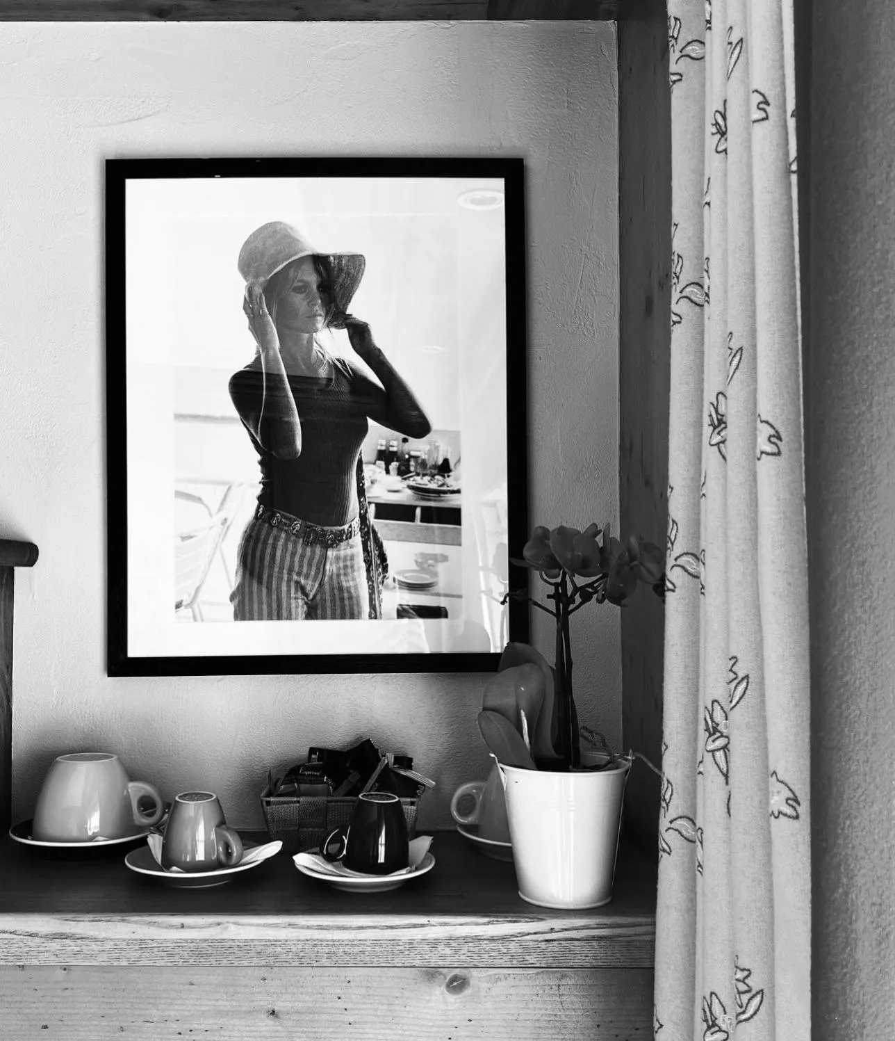 Decorative detail in Hôtel Le Labrador 1971