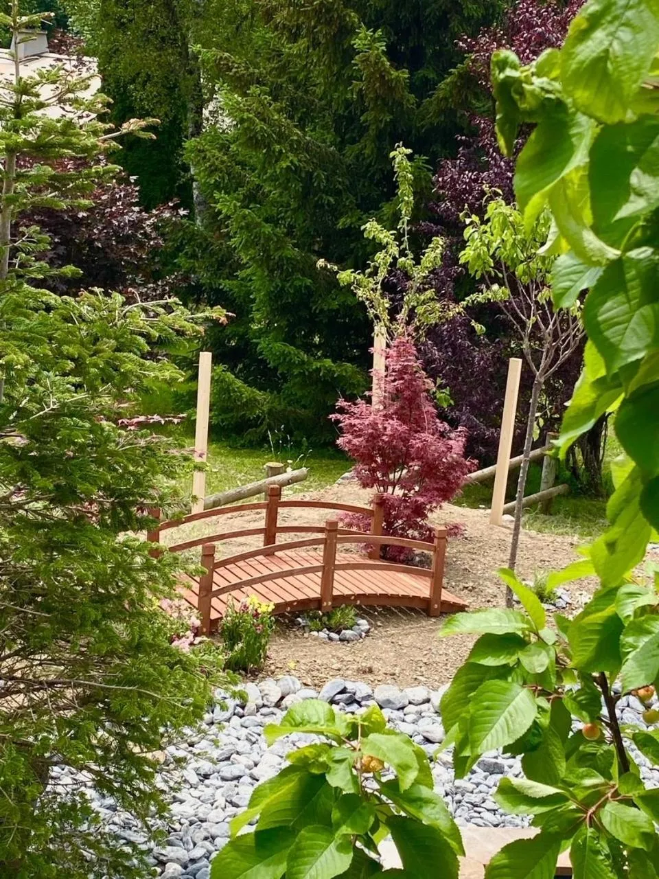 Garden in Hôtel Le Labrador 1971