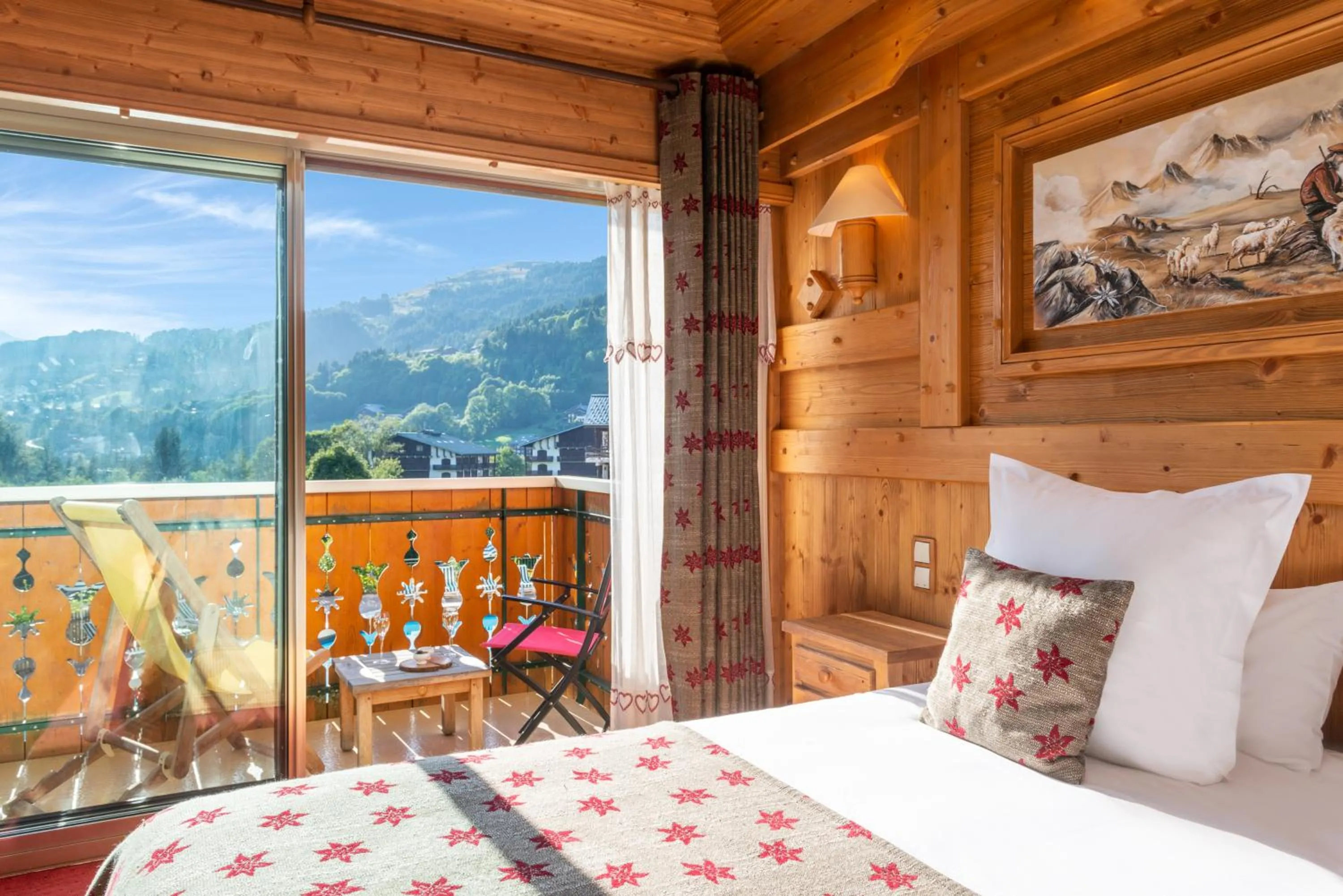 Bed in Hôtel Le Labrador 1971