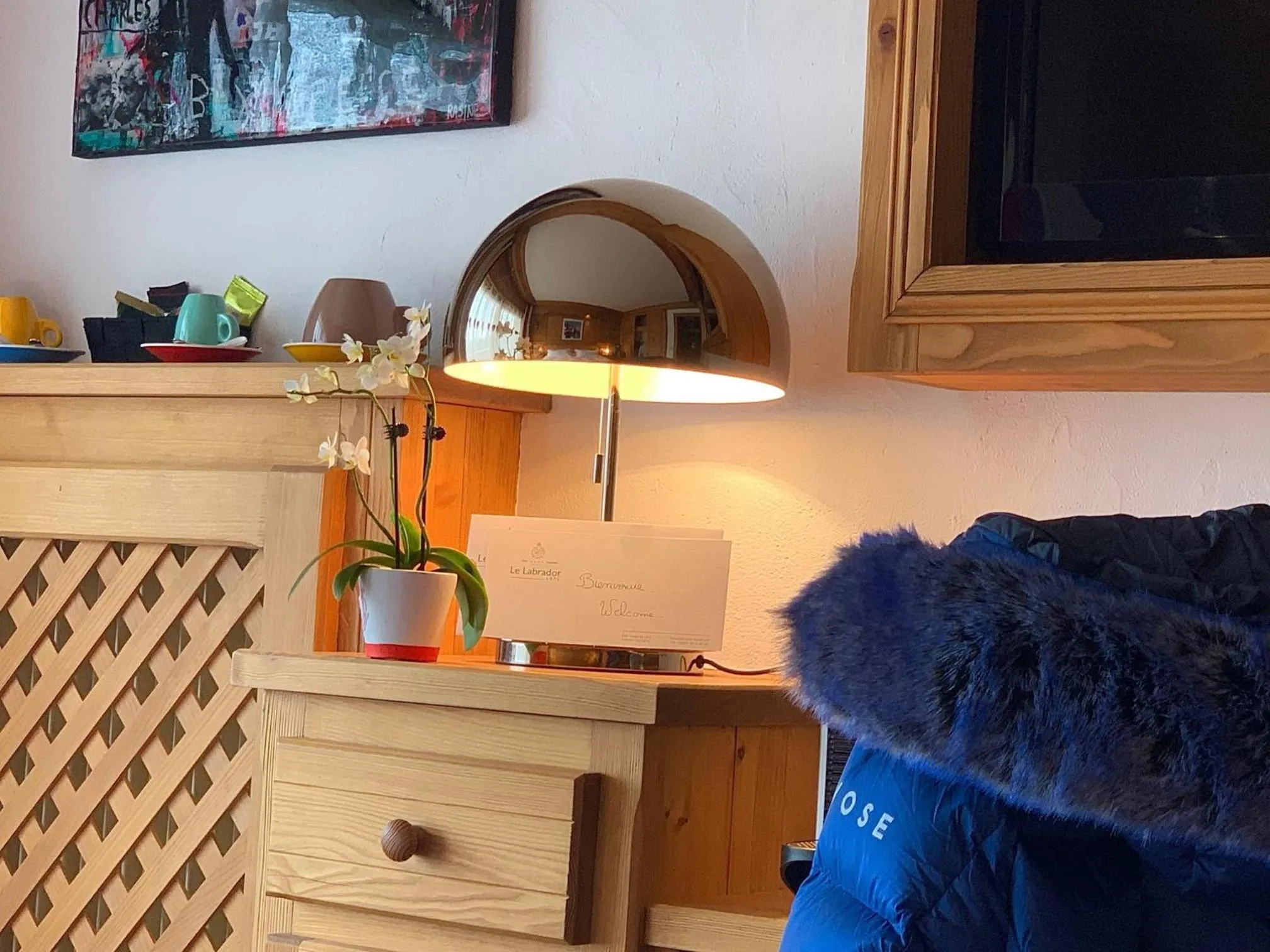 Seating area in Hôtel Le Labrador 1971