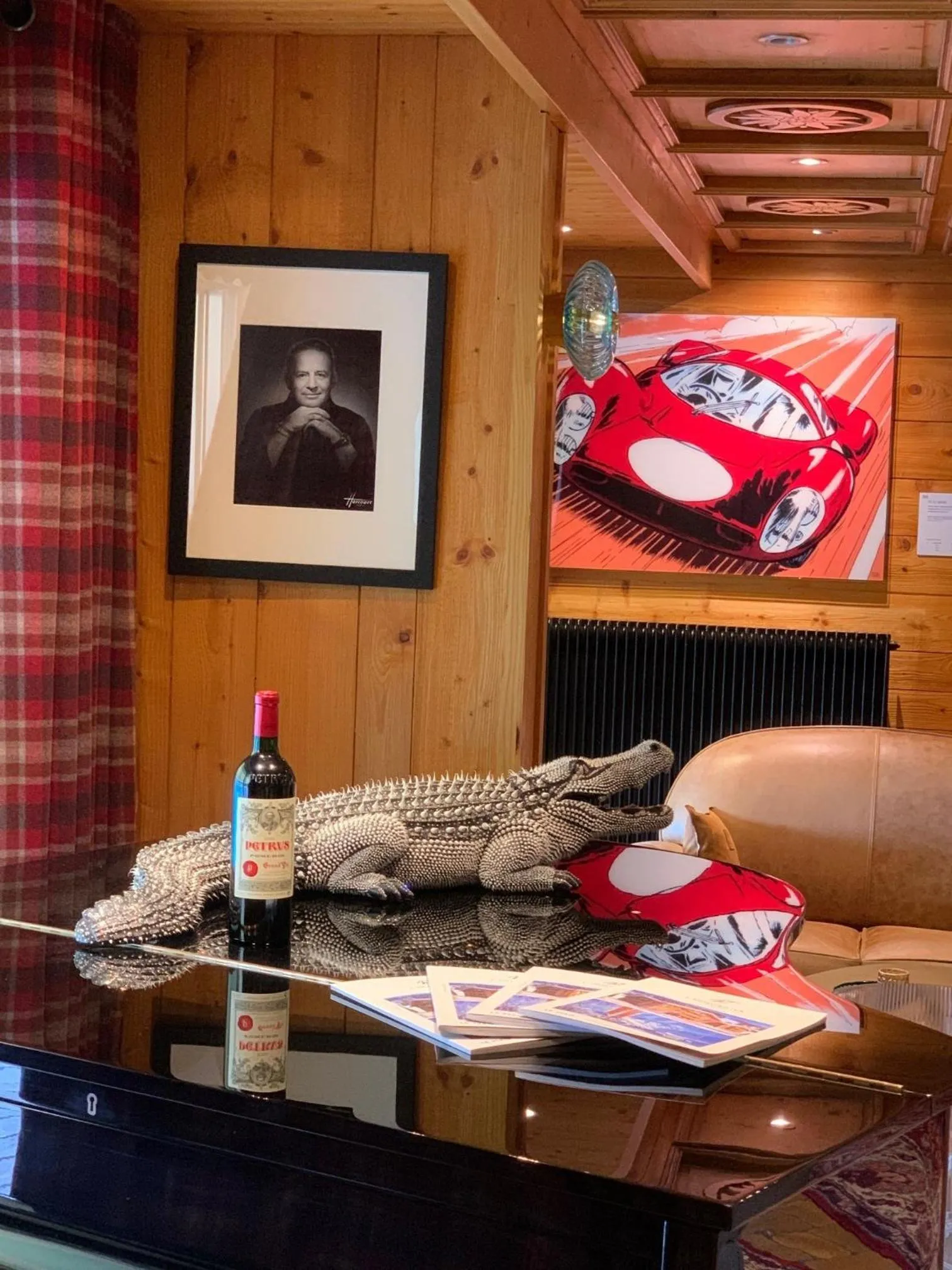 Living room in Hôtel Le Labrador 1971