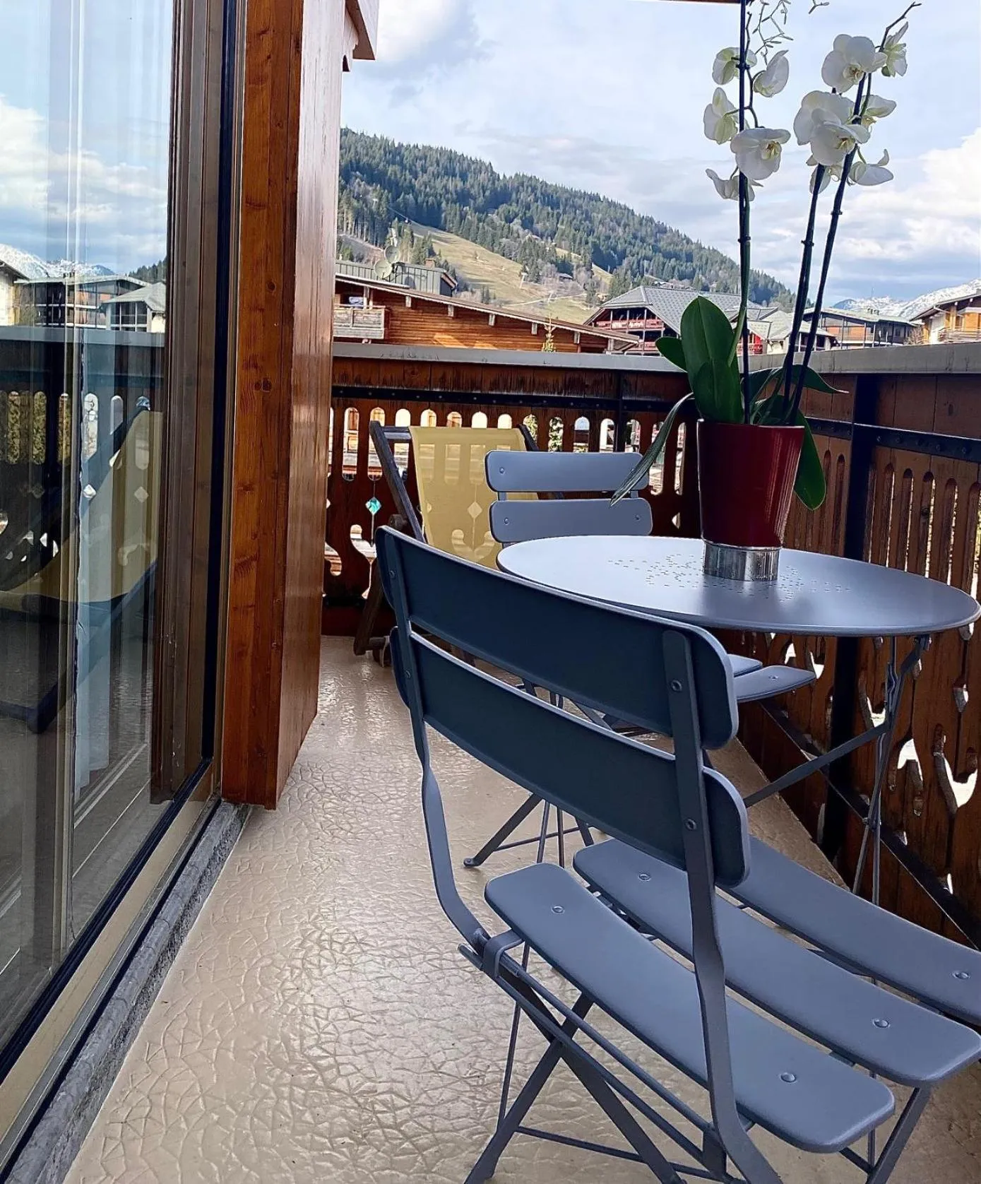 Balcony/Terrace in Hôtel Le Labrador 1971