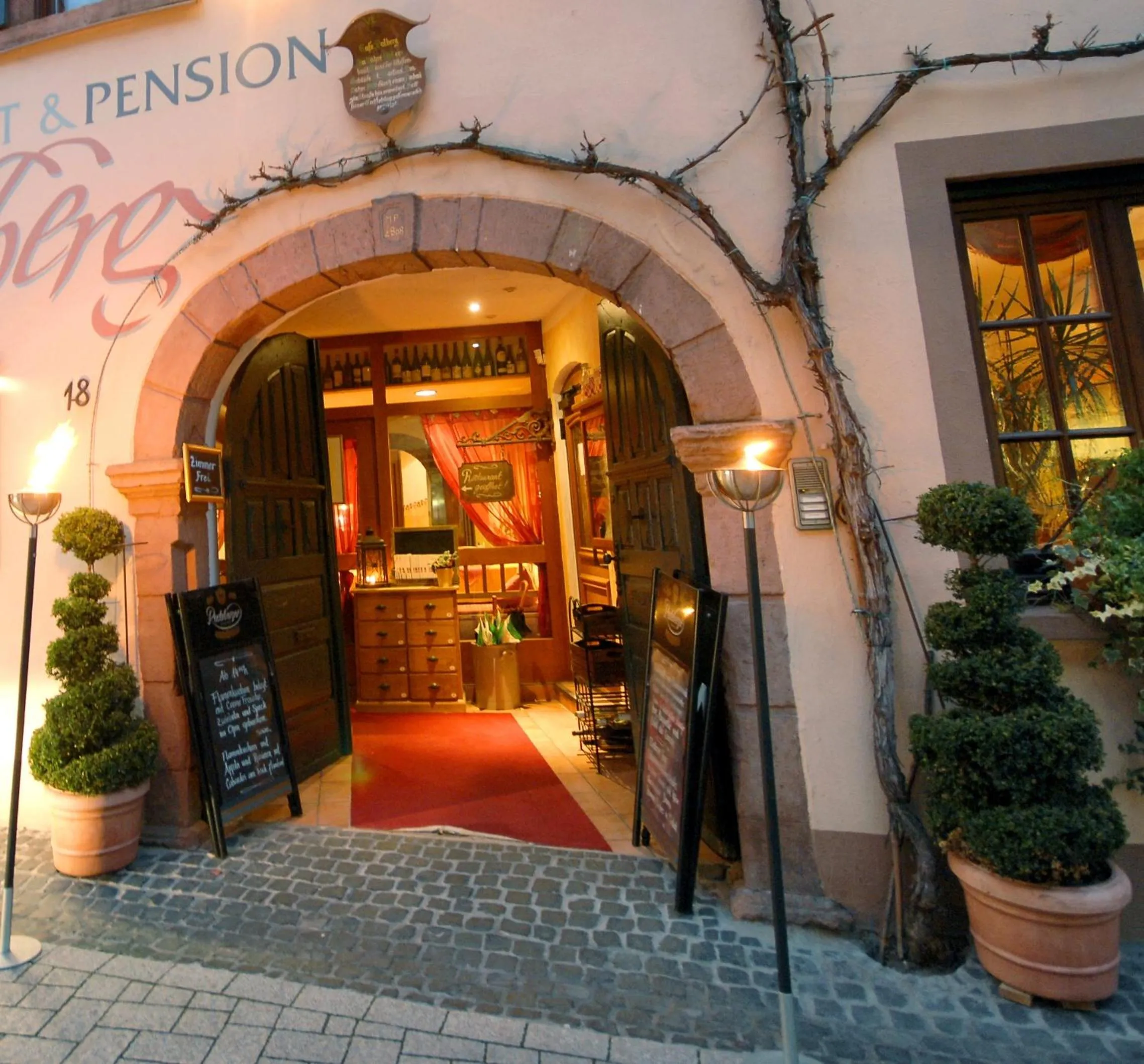 Facade/entrance in Hotel Dalberg