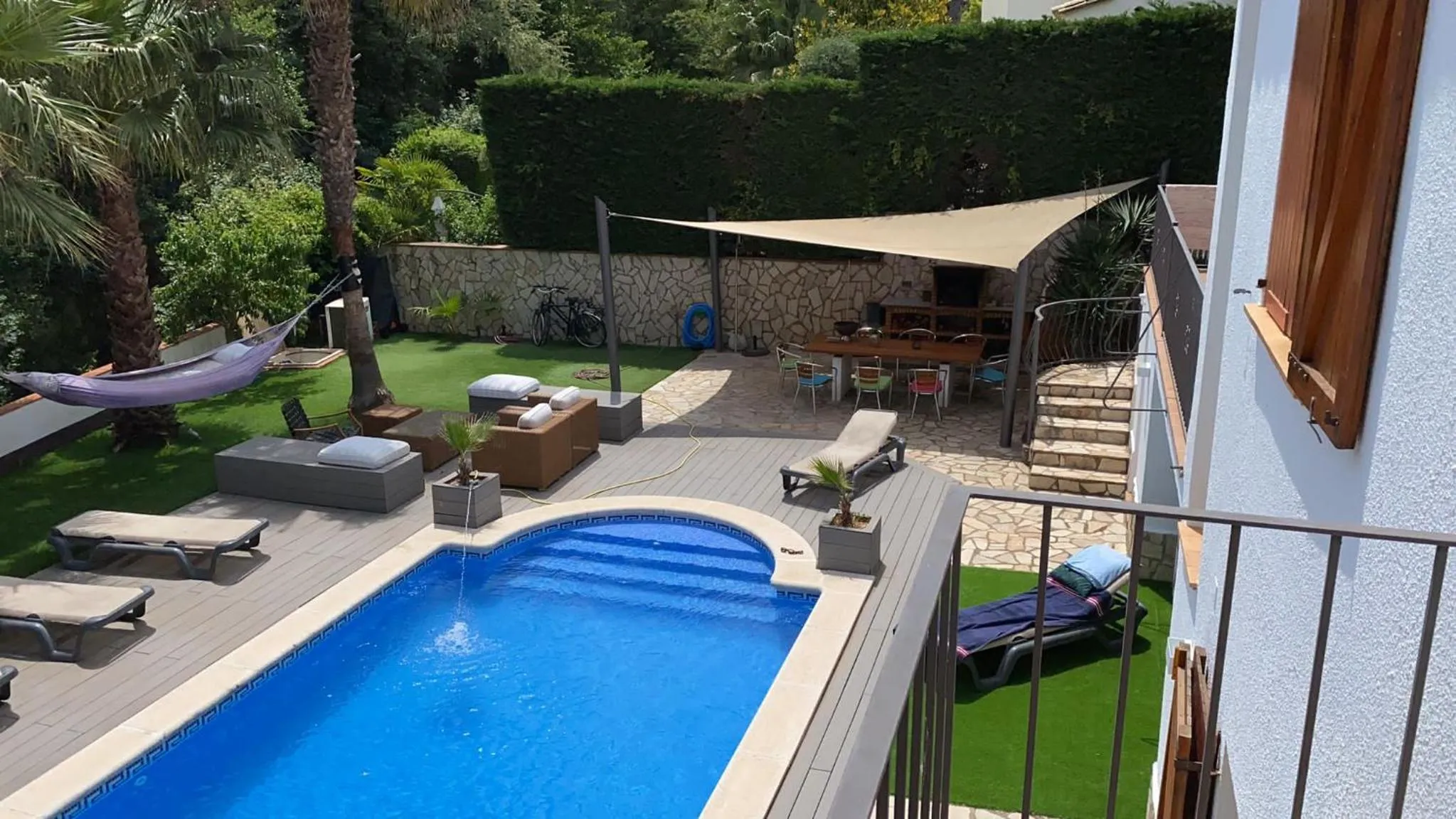 Swimming pool in Villa Francisco