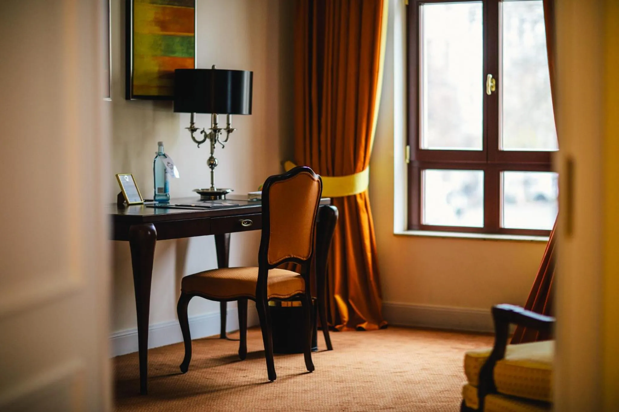 Living room in Relais & Châteaux Bülow Palais