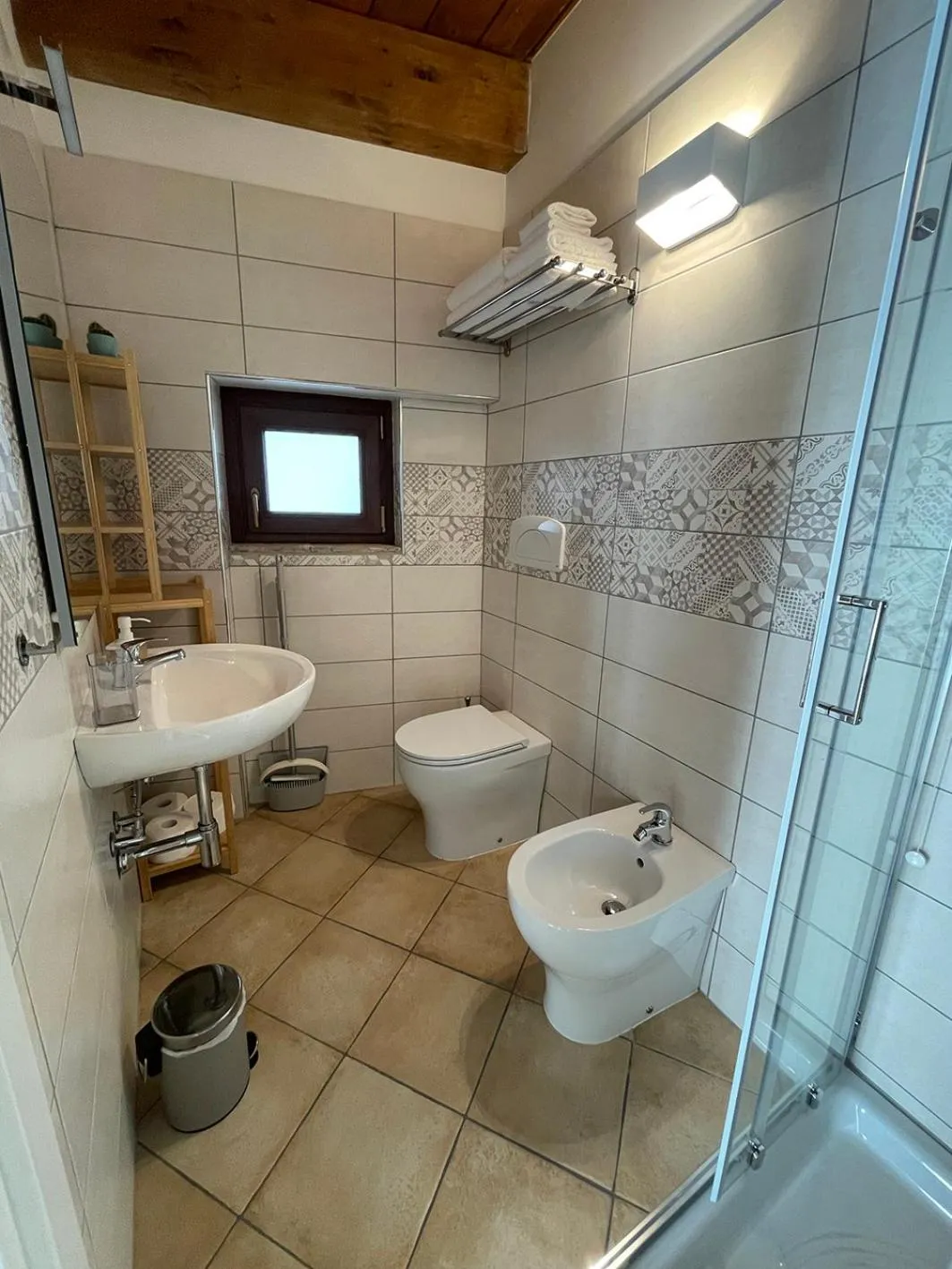 Bathroom in B&B Sacca