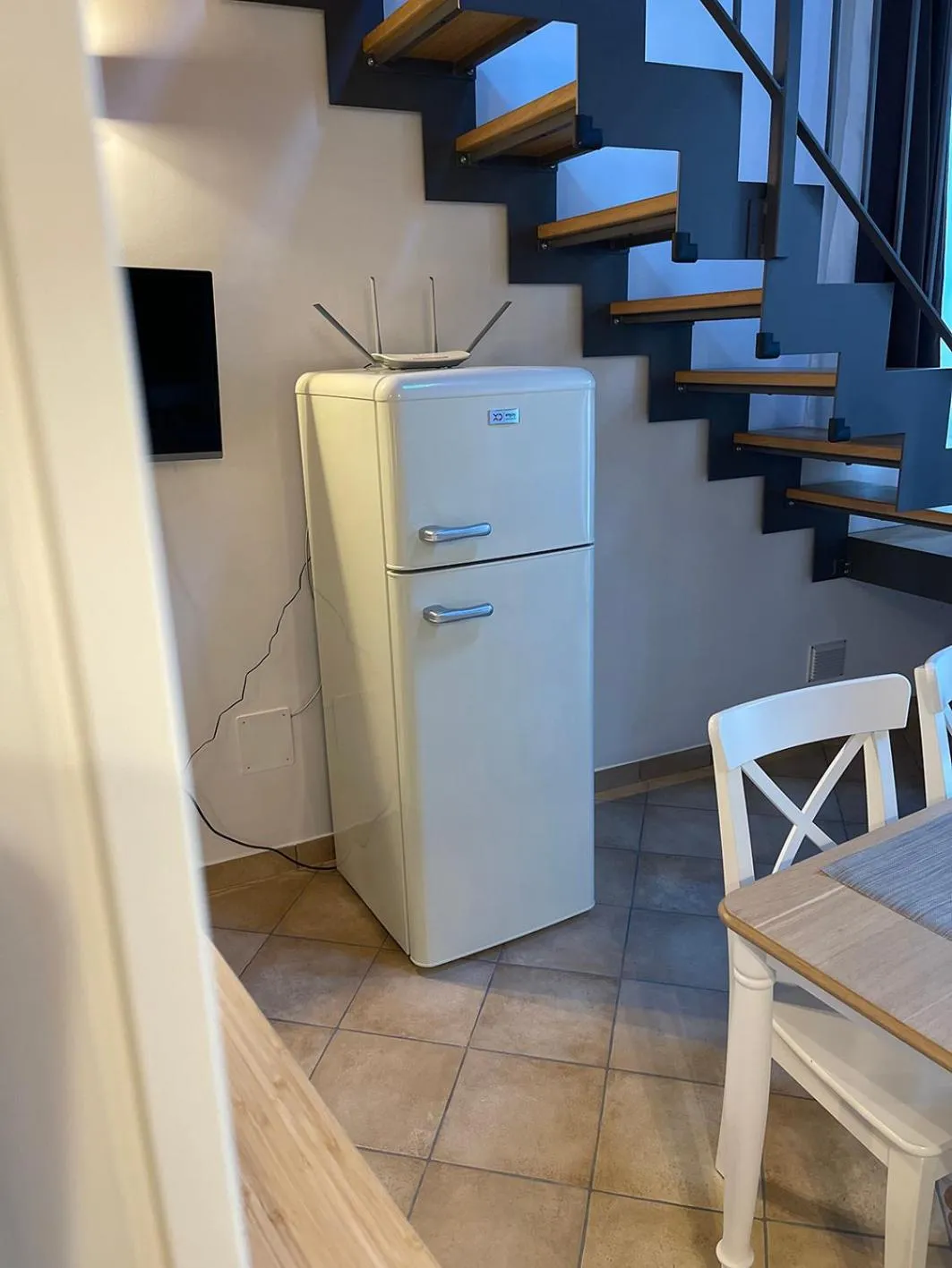 Dining area in B&B Sacca