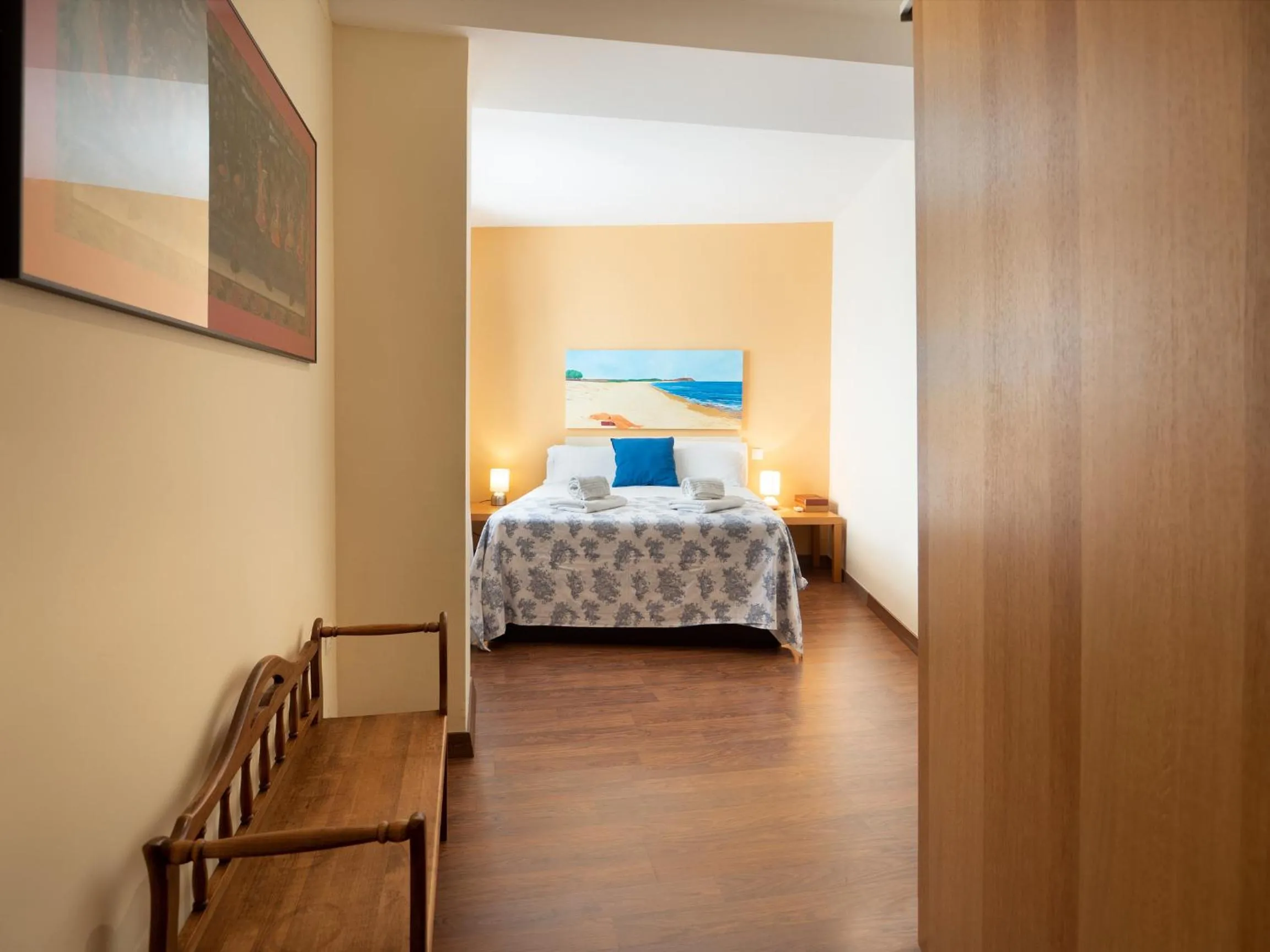 Bed in San Felipe Sevilla Urban Apartment
