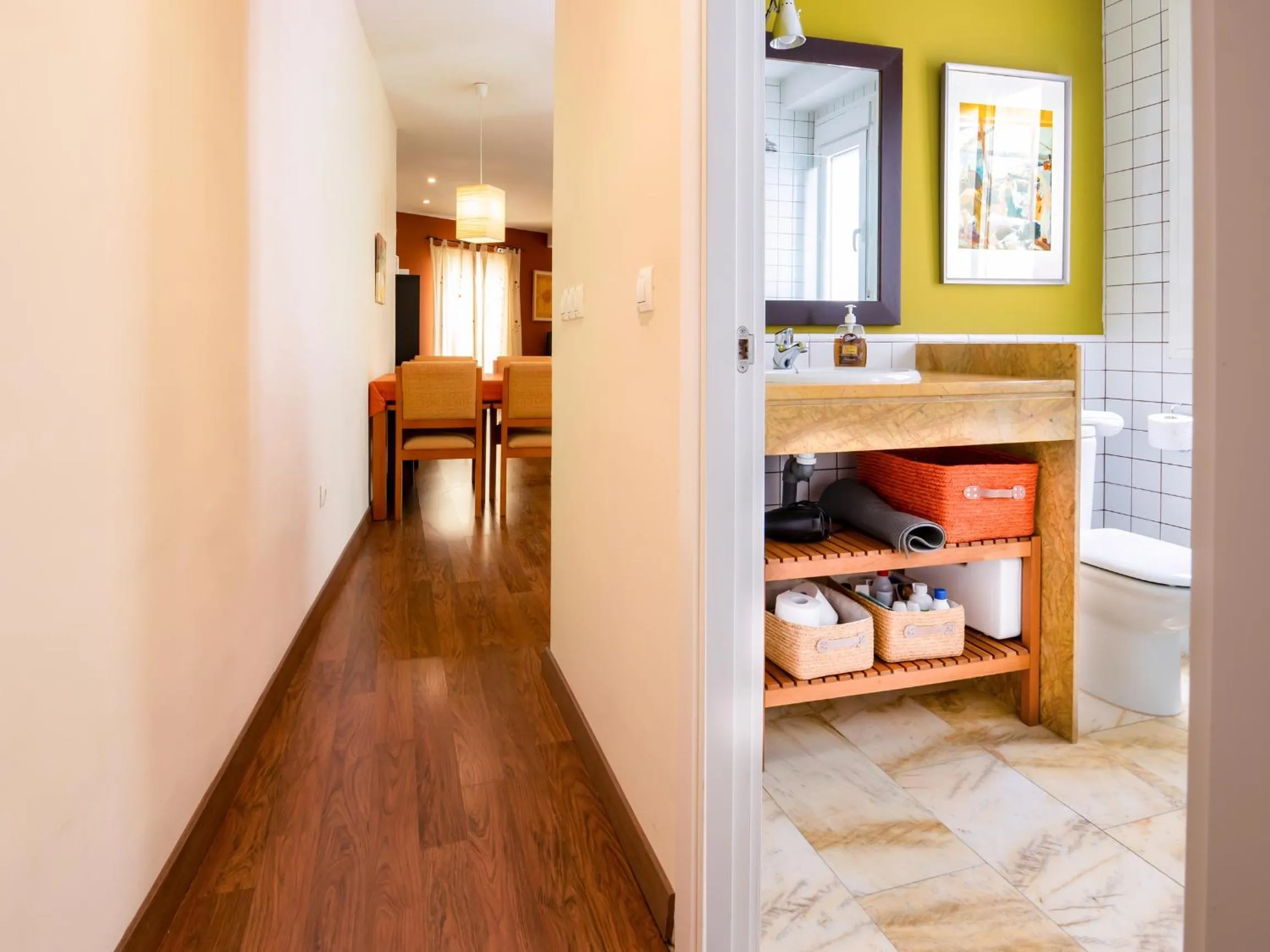 Bathroom in San Felipe Sevilla Urban Apartment