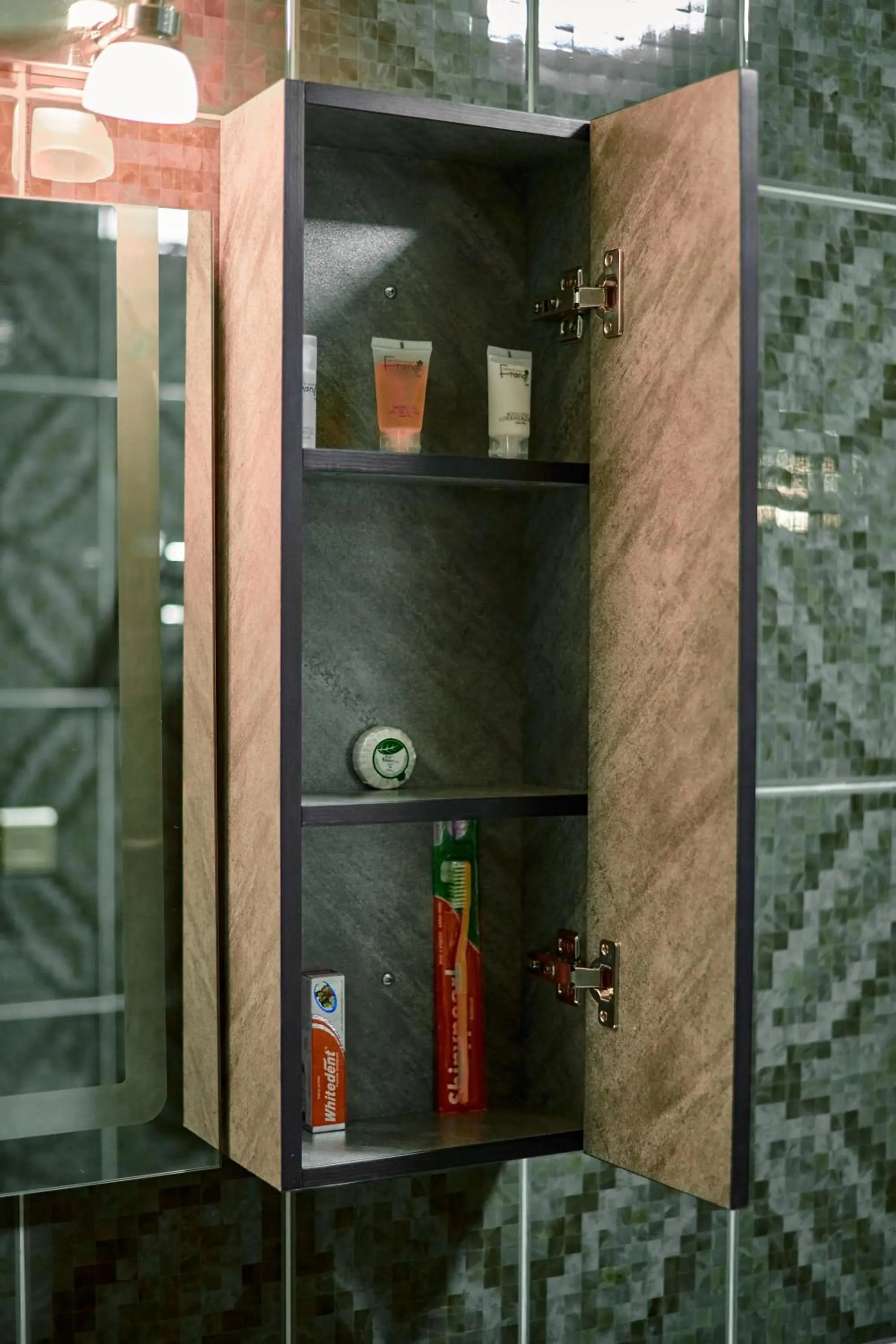 Shower in seven skies hotel