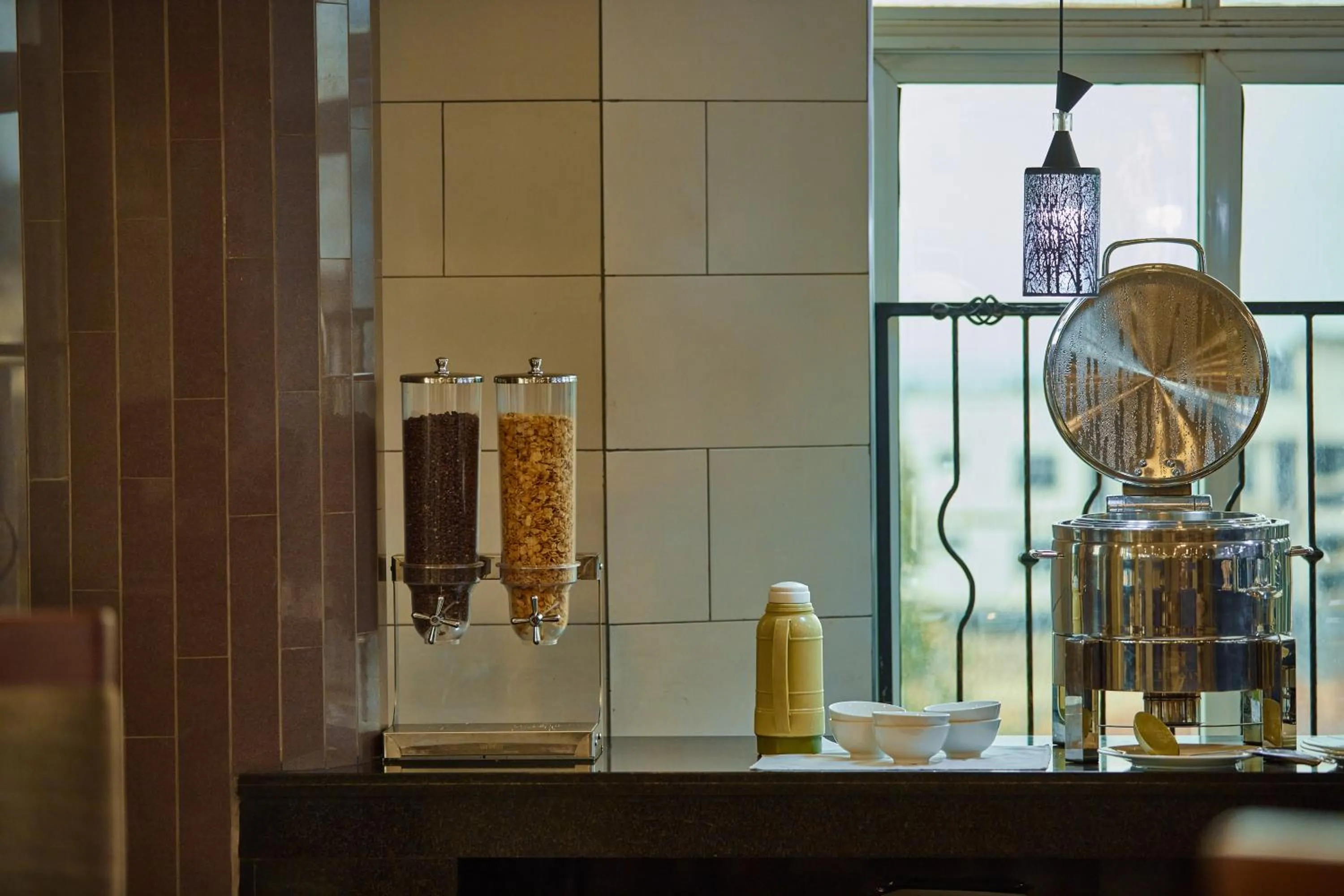 Breakfast in seven skies hotel