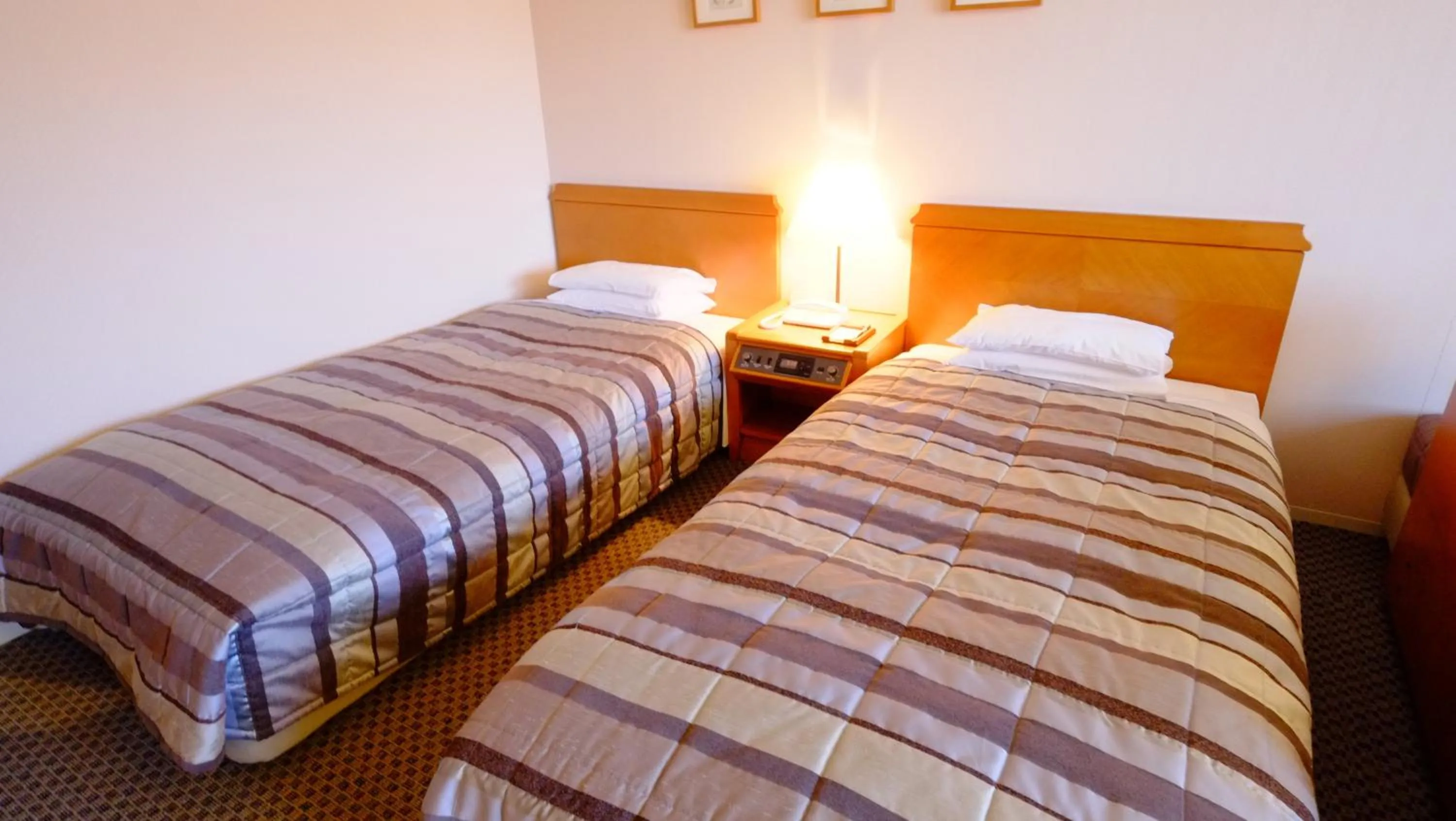 Bed in Hotel Harvest Skijam Katsuyama