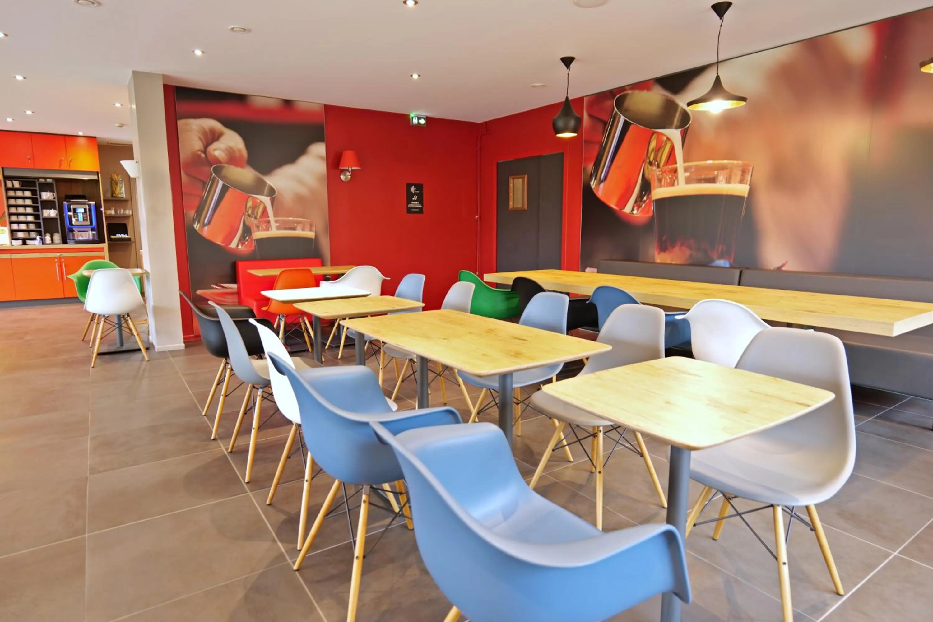 Breakfast in ibis Moulins