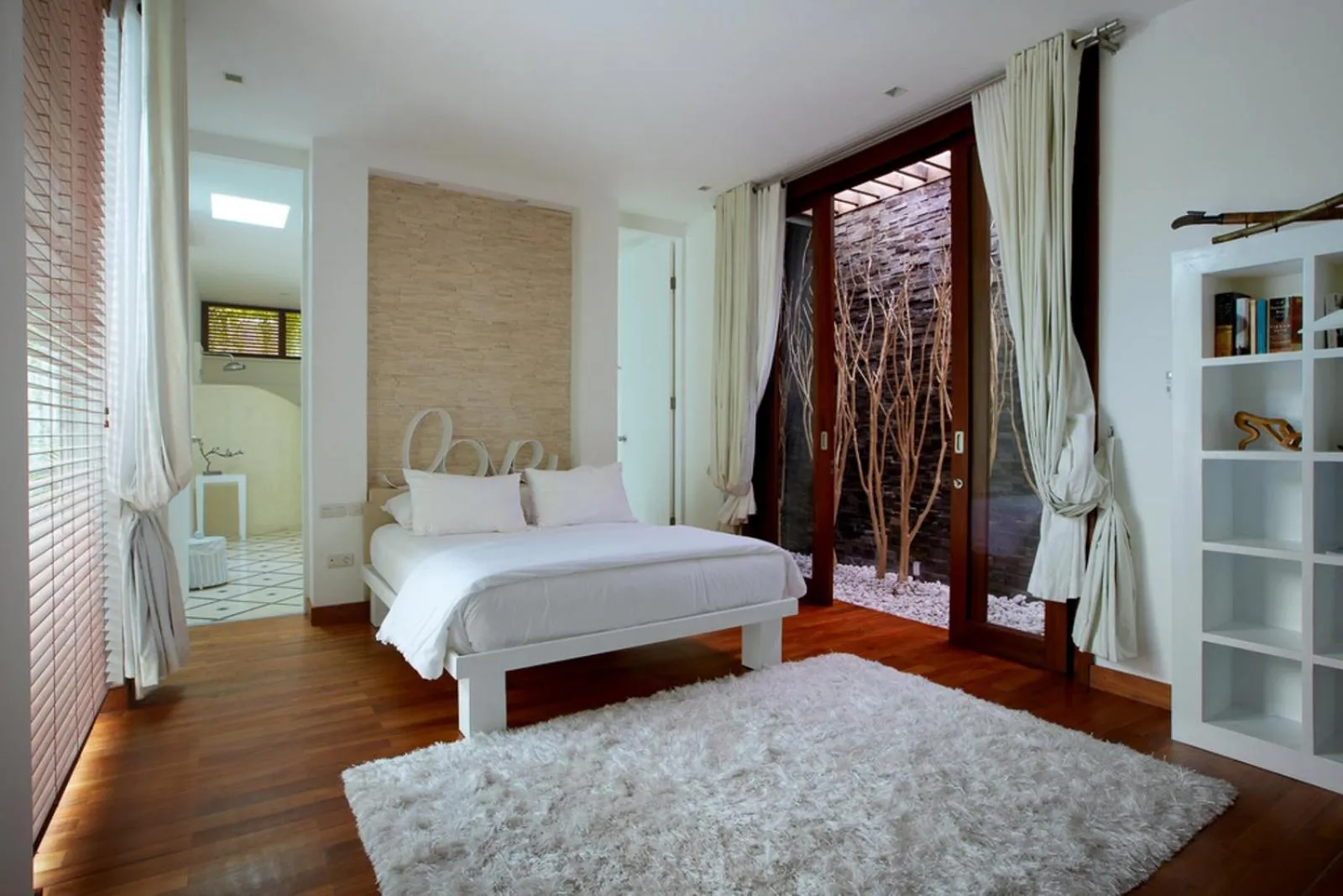 Photo of the whole room, Bed in Pure Villa Bali by Nagisa Bali