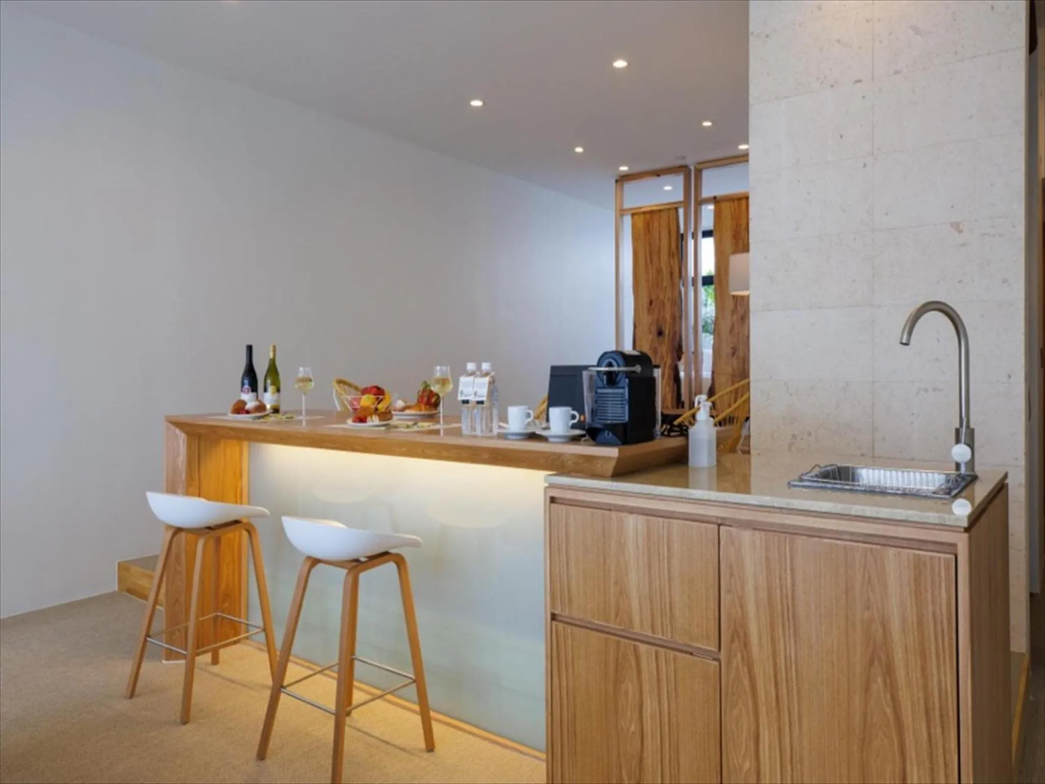 Living room in ADAN RESORT Sky Villa Luxury Suite