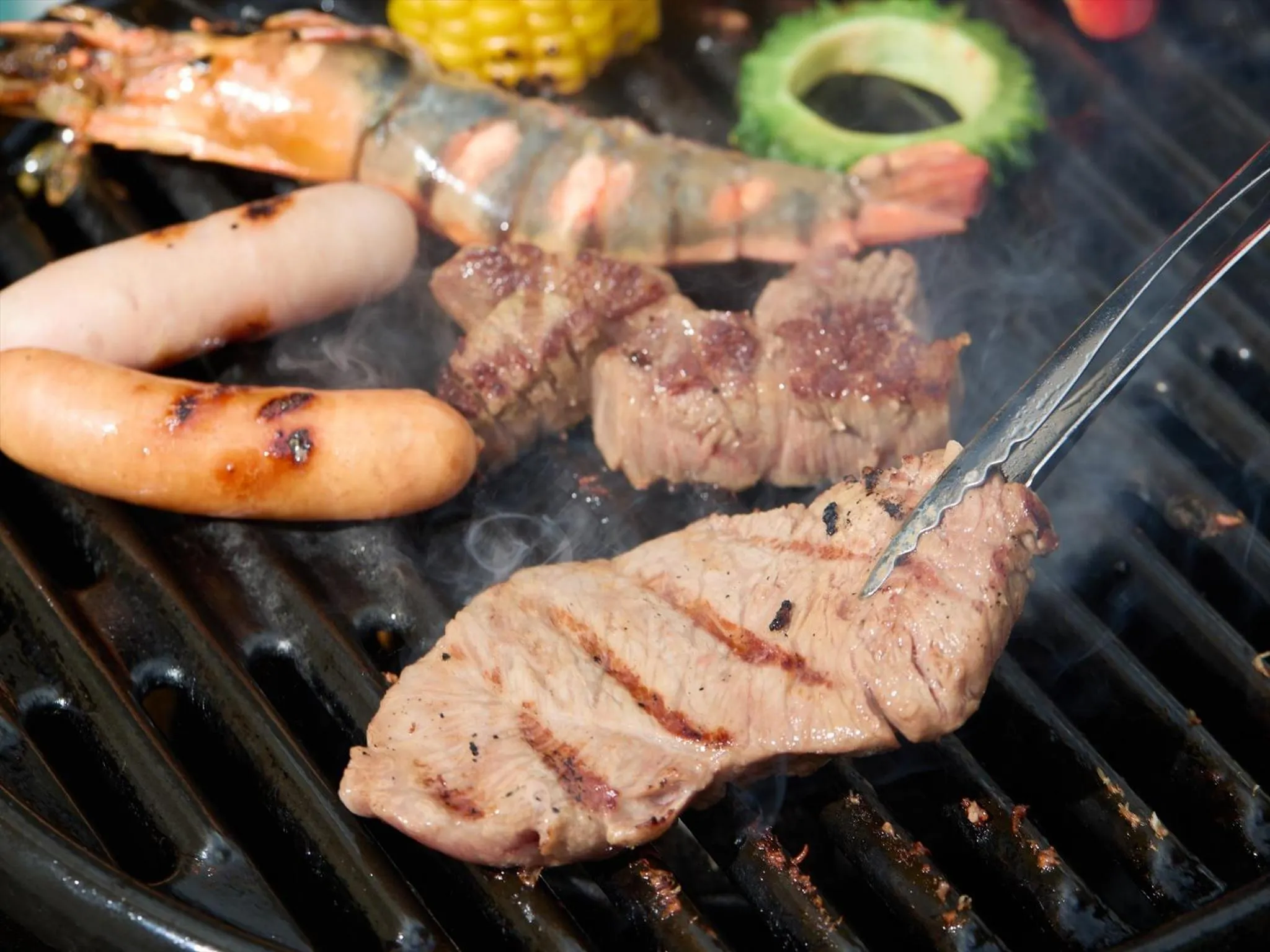 BBQ facilities in ADAN RESORT Sky Villa Luxury Suite